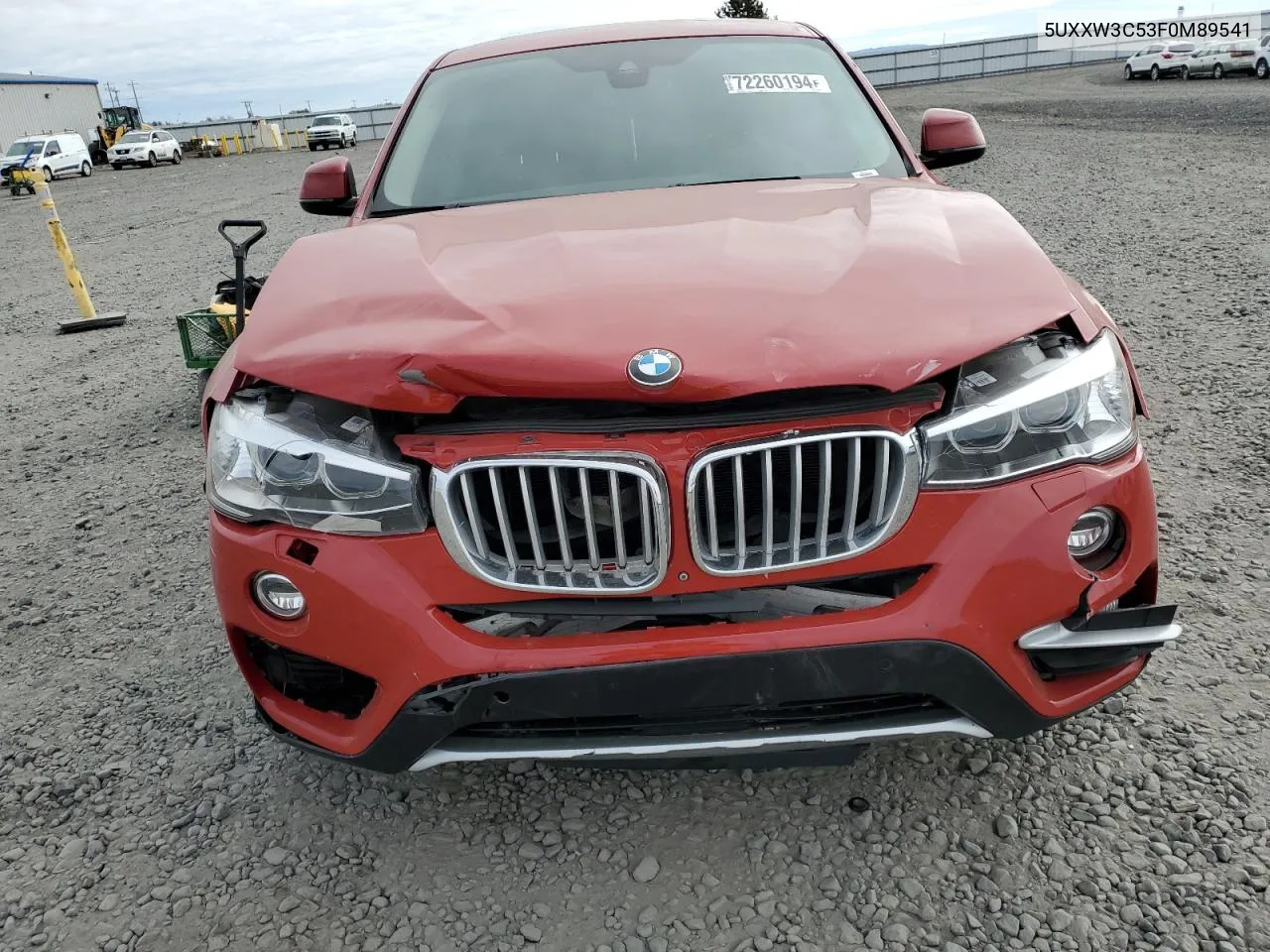 5UXXW3C53F0M89541 2015 BMW X4 xDrive28I