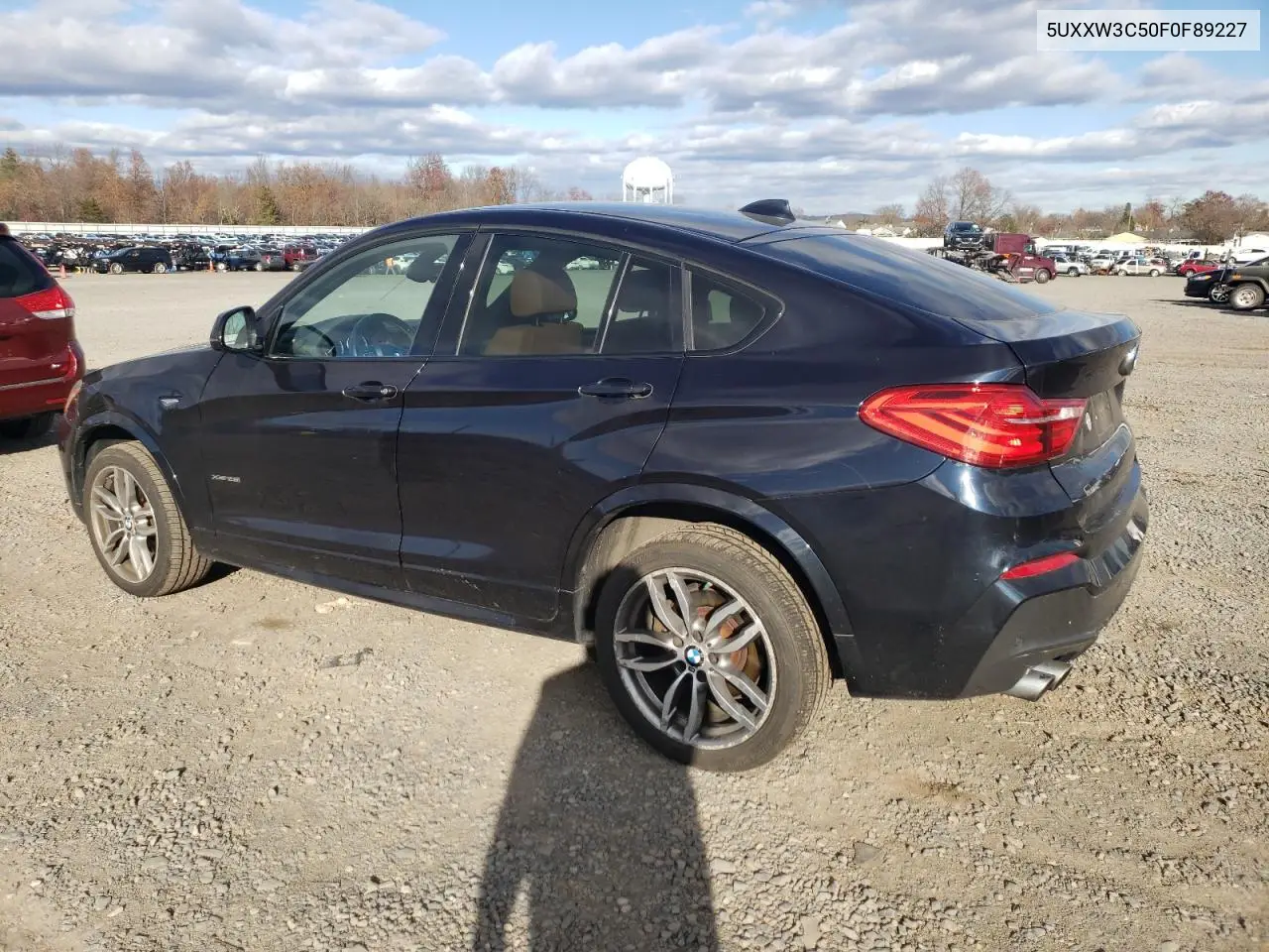 5UXXW3C50F0F89227 2015 BMW X4 xDrive28I