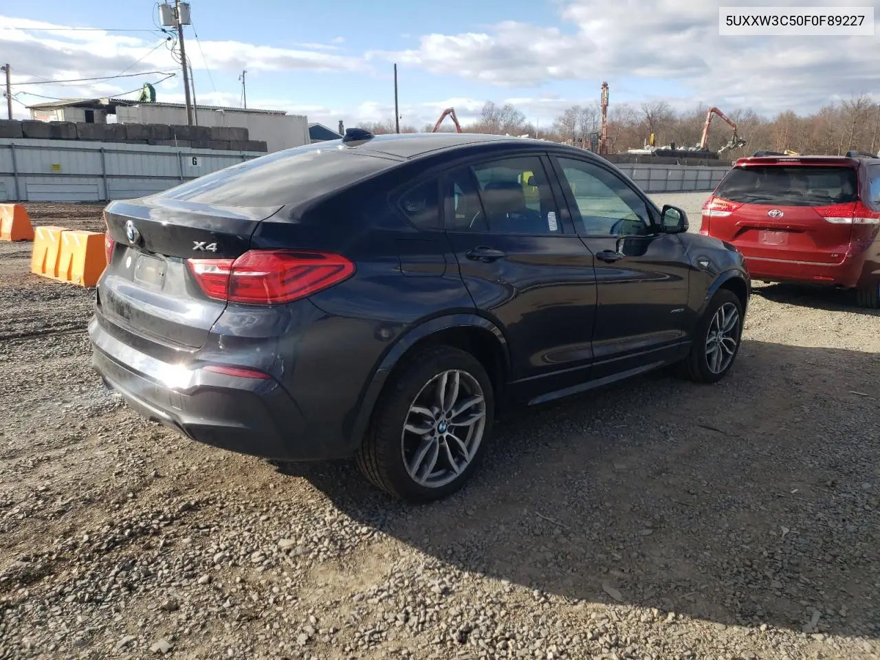 5UXXW3C50F0F89227 2015 BMW X4 xDrive28I