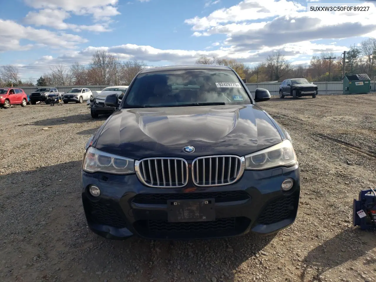 5UXXW3C50F0F89227 2015 BMW X4 xDrive28I