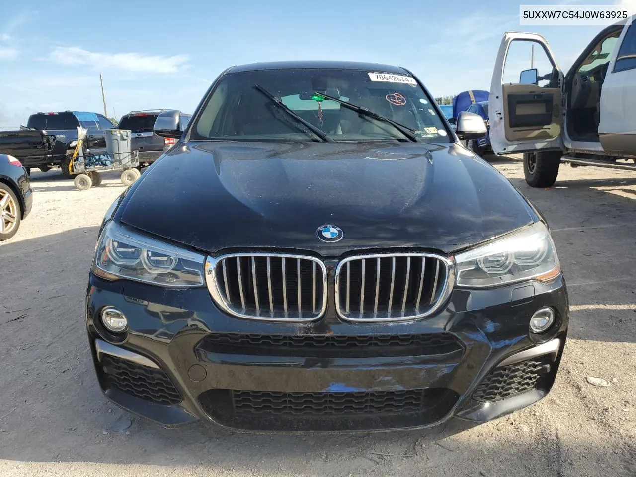 5UXXW7C54J0W63925 2018 BMW X4 xDrivem40I