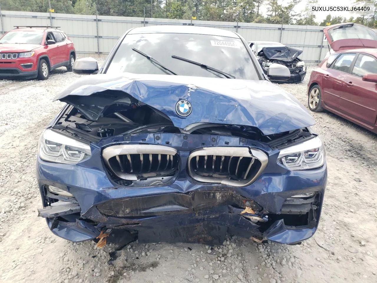 5UXUJ5C53KLJ64409 2019 BMW X4 M40I