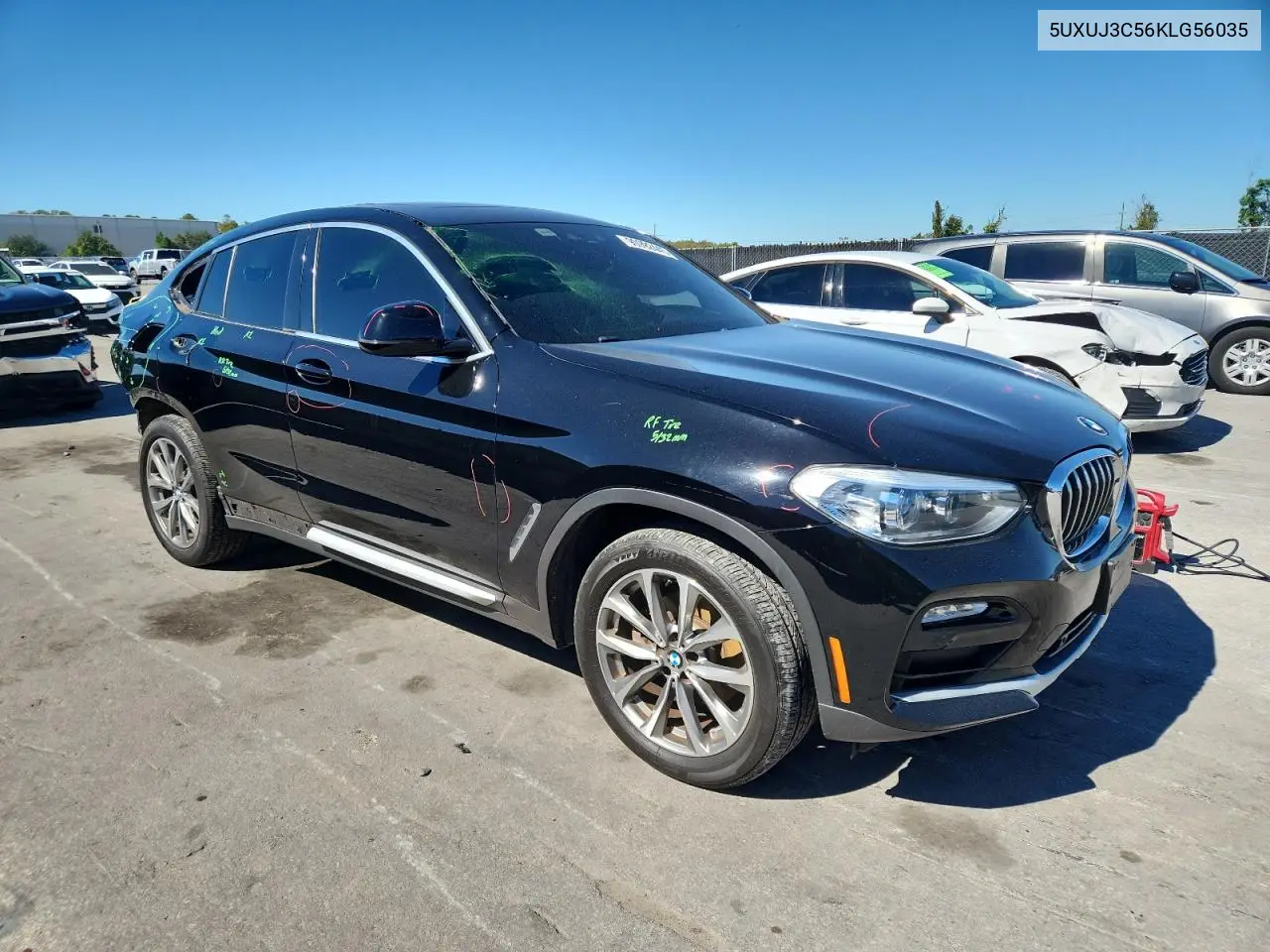 5UXUJ3C56KLG56035 2019 BMW X4 xDrive30I