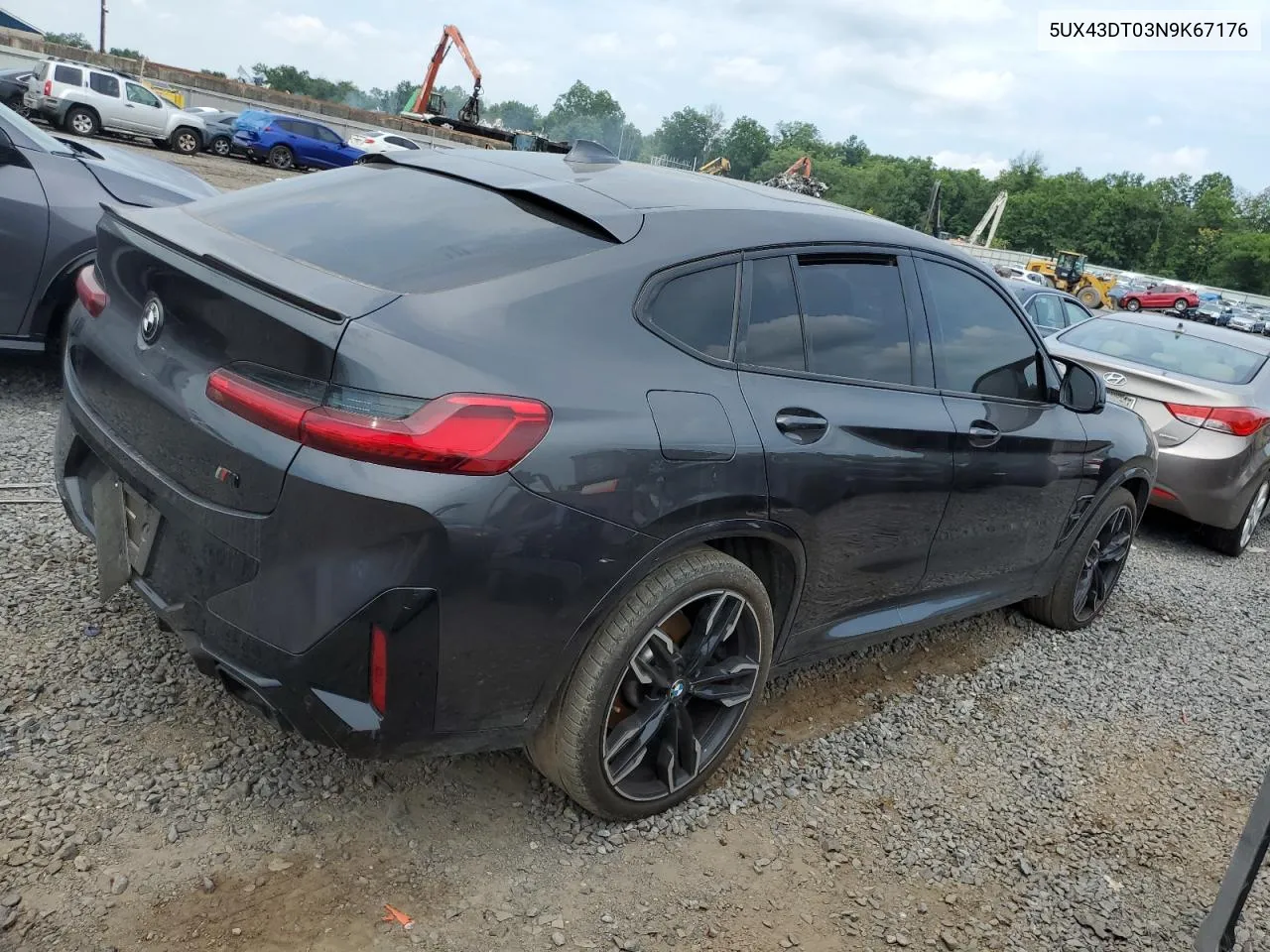 5UX43DT03N9K67176 2022 BMW X4 M40I