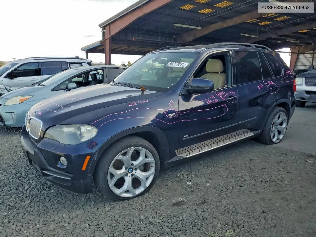 4USFE83547LY66952 2007 BMW X5 4.8I