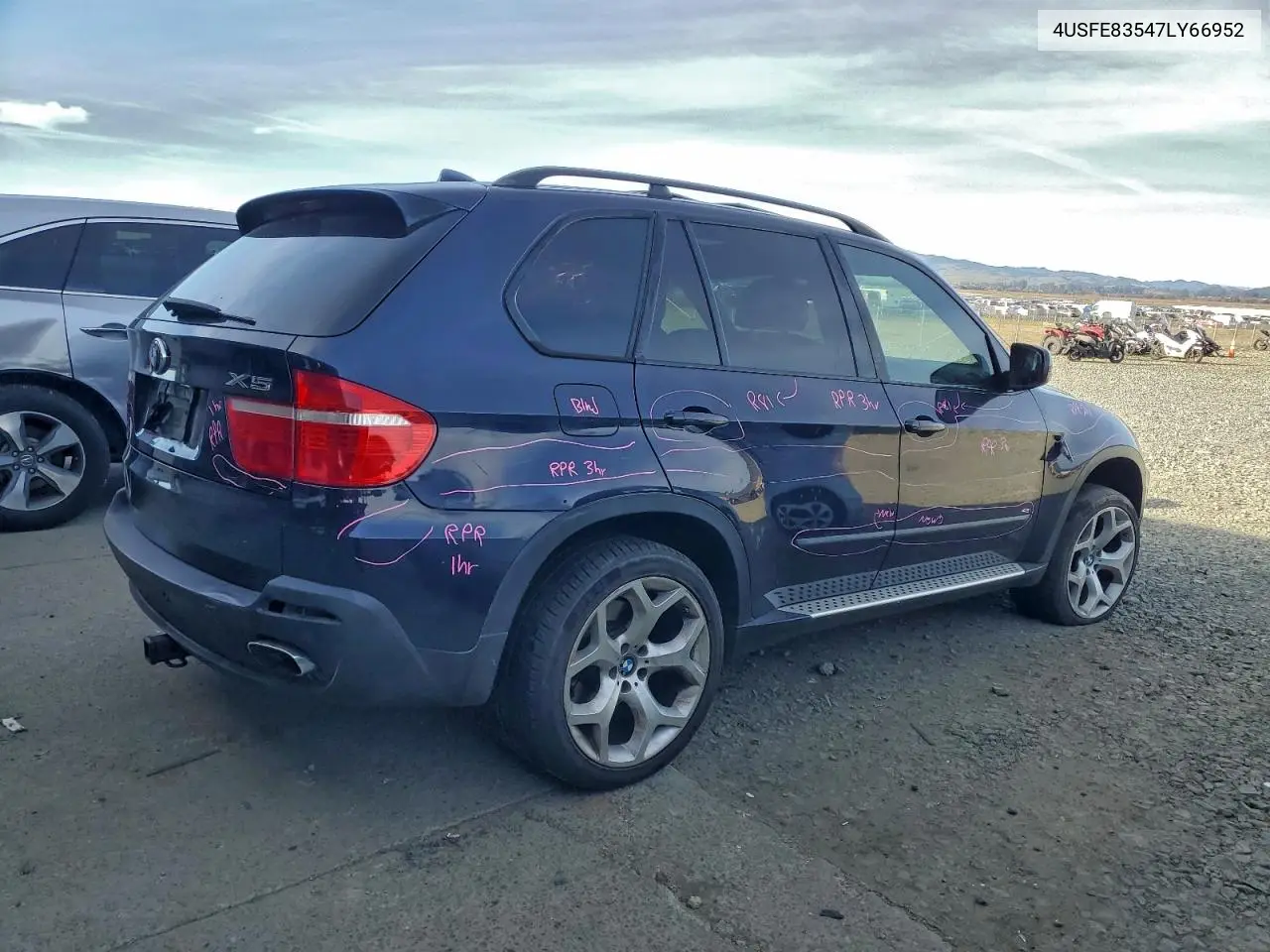 4USFE83547LY66952 2007 BMW X5 4.8I
