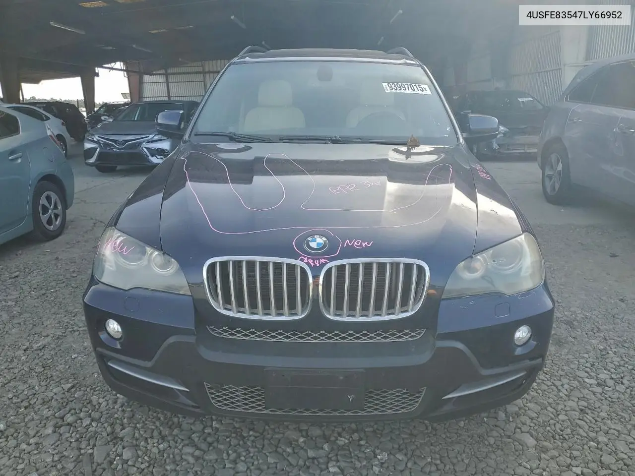 4USFE83547LY66952 2007 BMW X5 4.8I