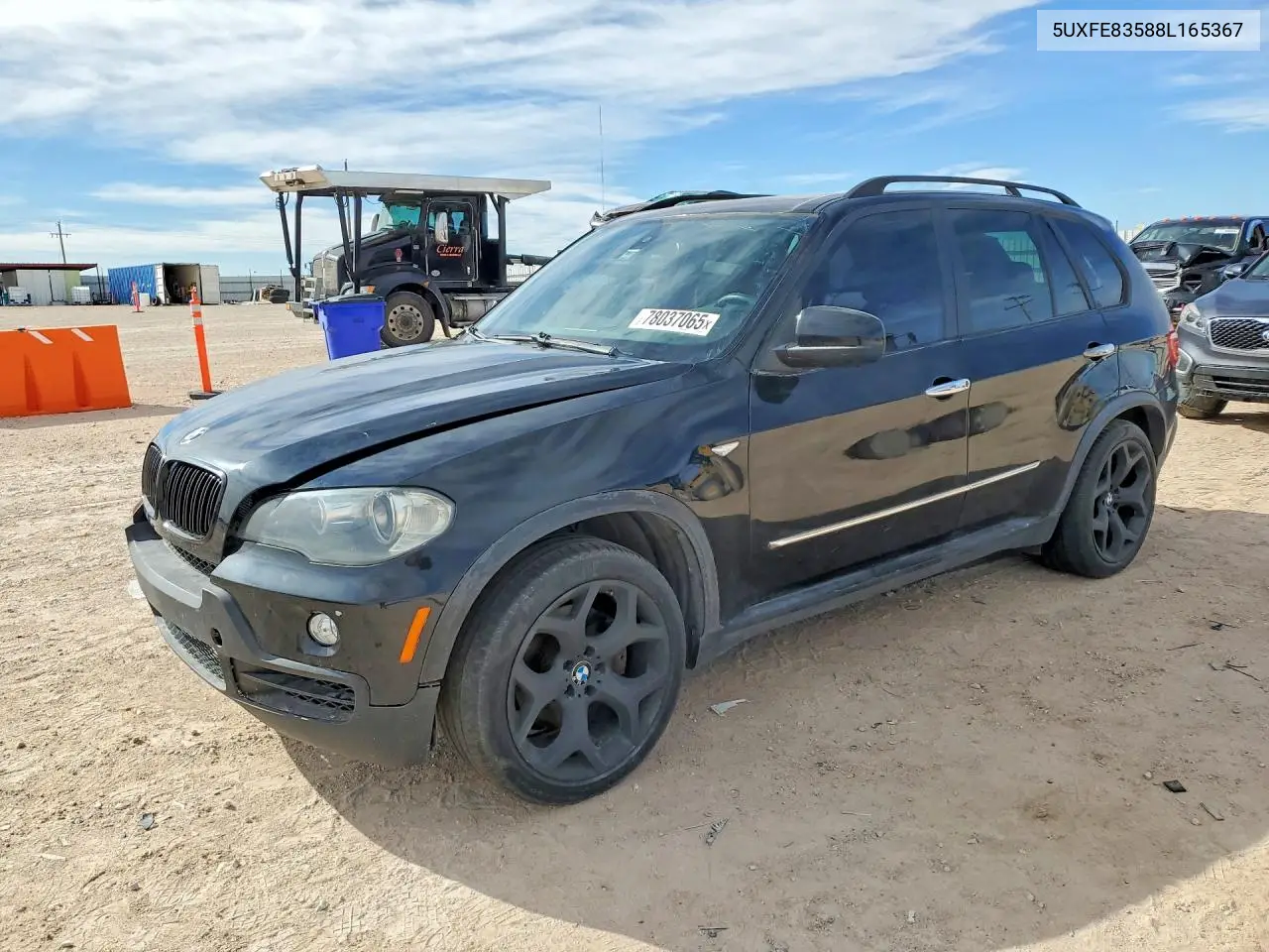 5UXFE83588L165367 2008 BMW X5 4.8I