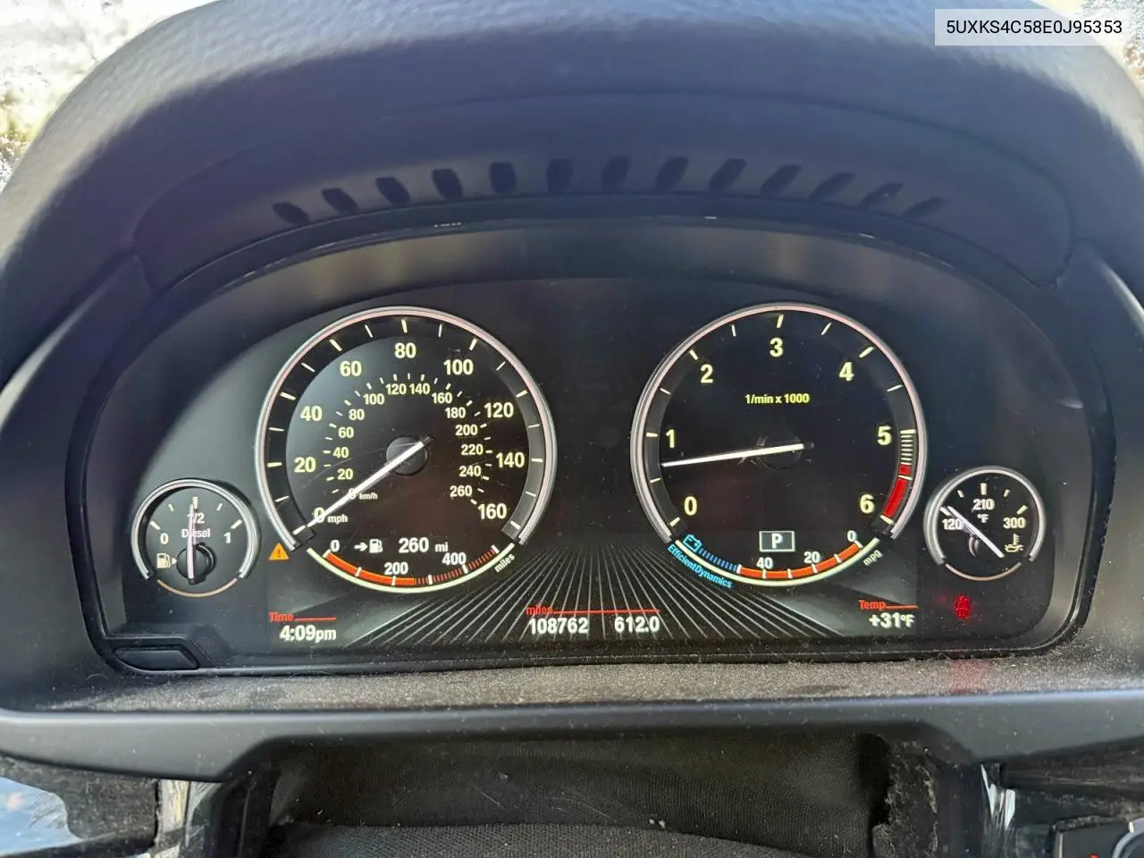 5UXKS4C58E0J95353 2014 BMW X5 xDrive35D