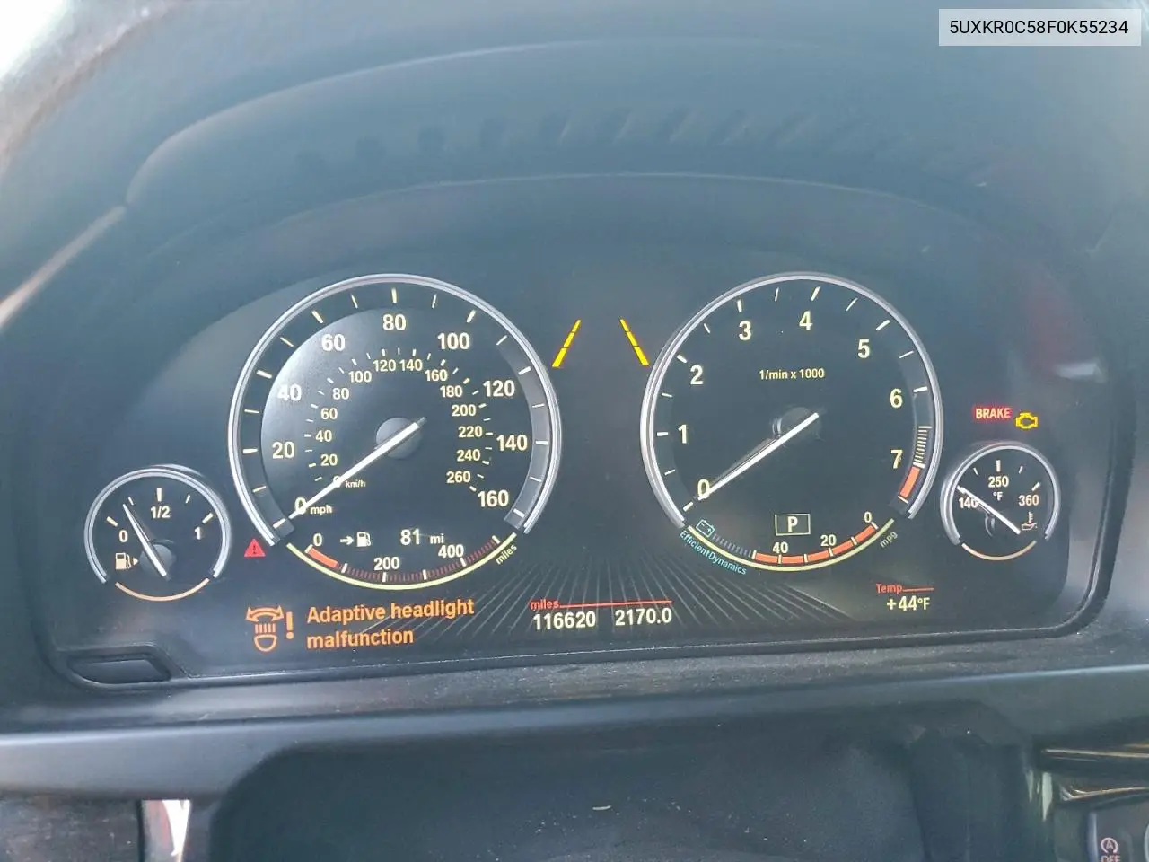 5UXKR0C58F0K55234 2015 BMW X5 xDrive35I