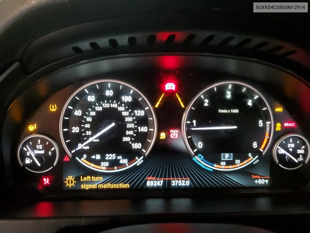 5UXKS4C55G0N12914 2016 BMW X5 xDrive35D