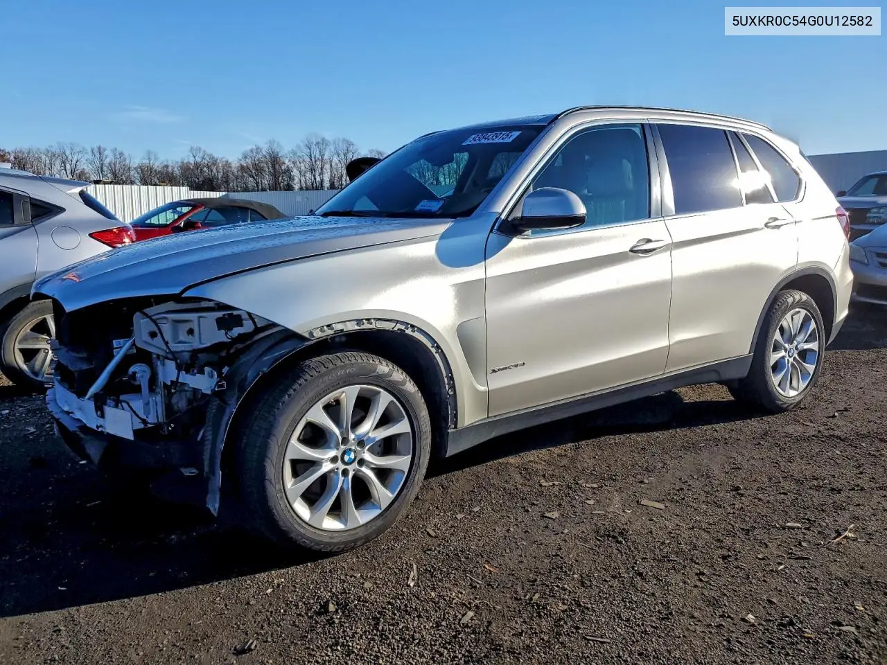 5UXKR0C54G0U12582 2016 BMW X5 xDrive35I