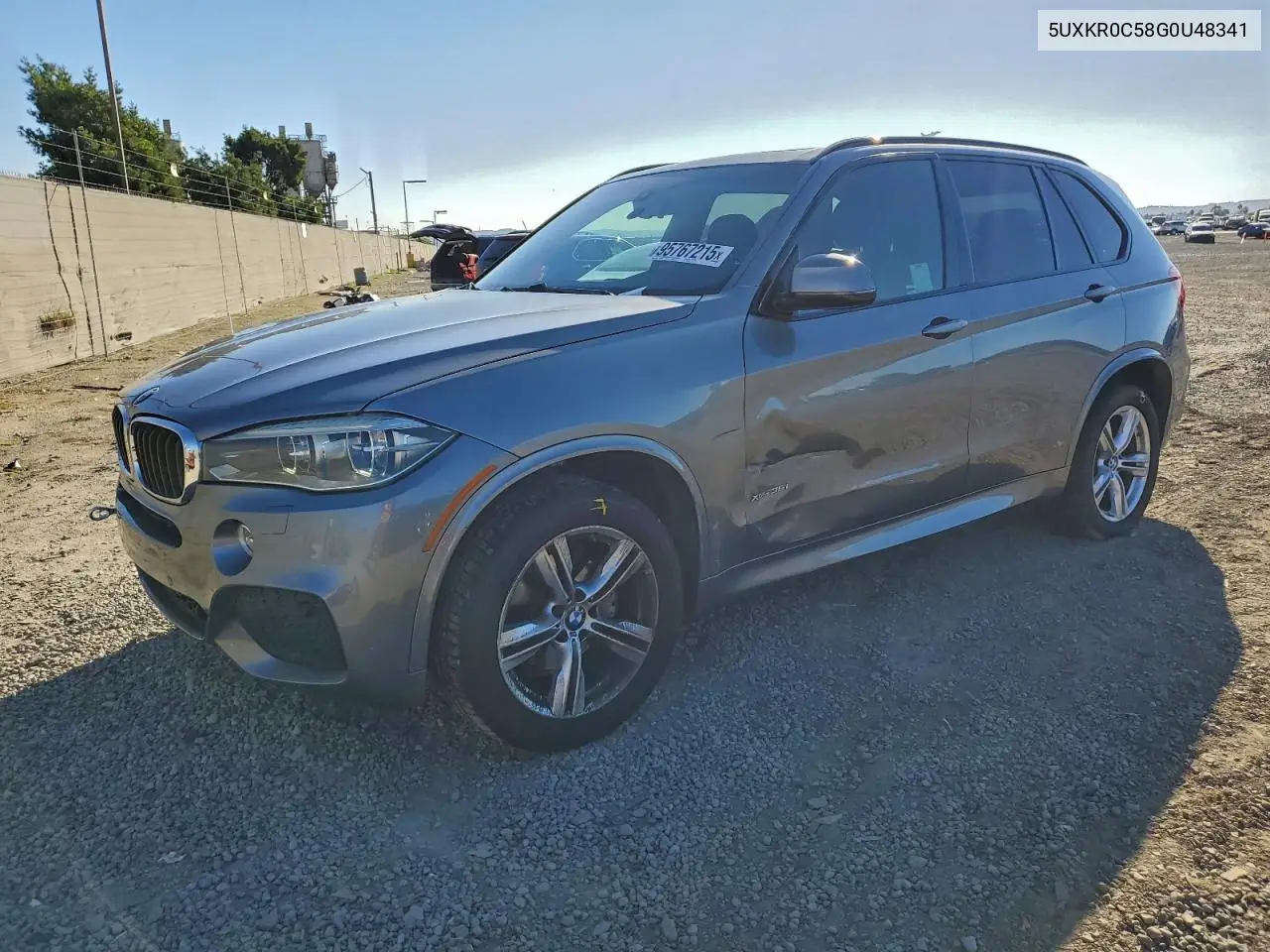 5UXKR0C58G0U48341 2016 BMW X5 xDrive35I