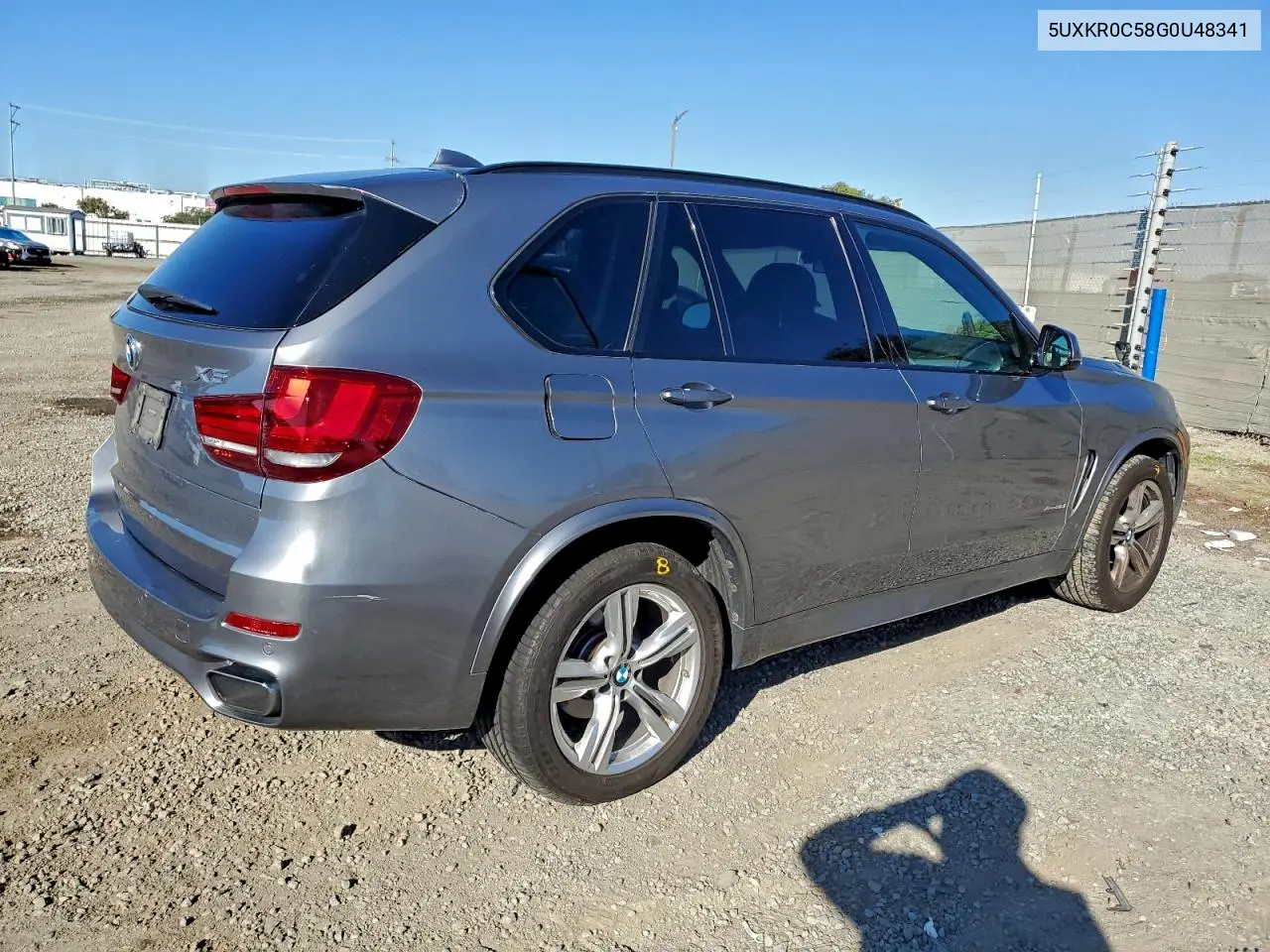 5UXKR0C58G0U48341 2016 BMW X5 xDrive35I