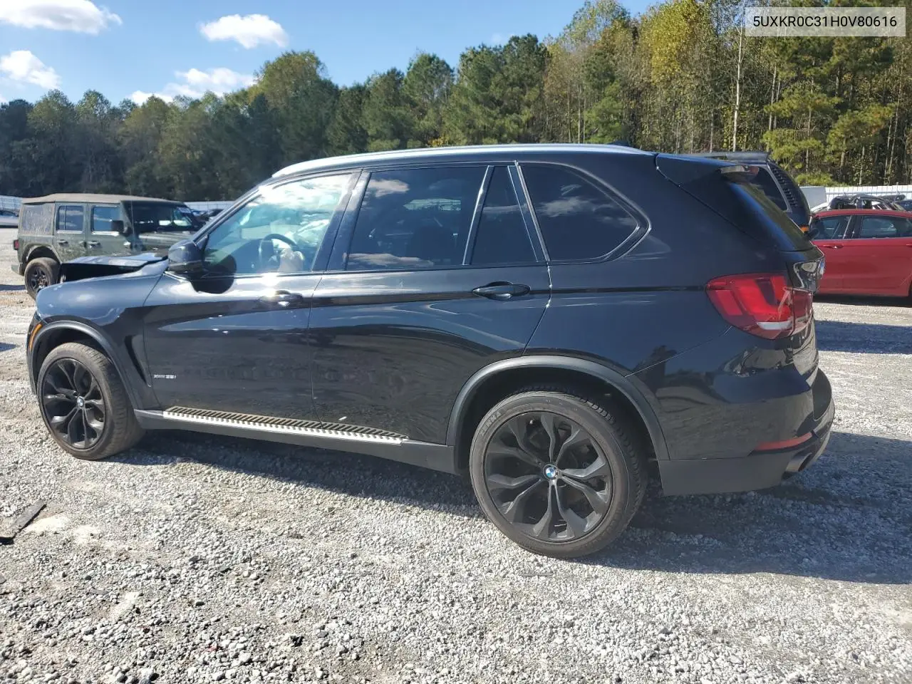 5UXKR0C31H0V80616 2017 BMW X5 xDrive35I