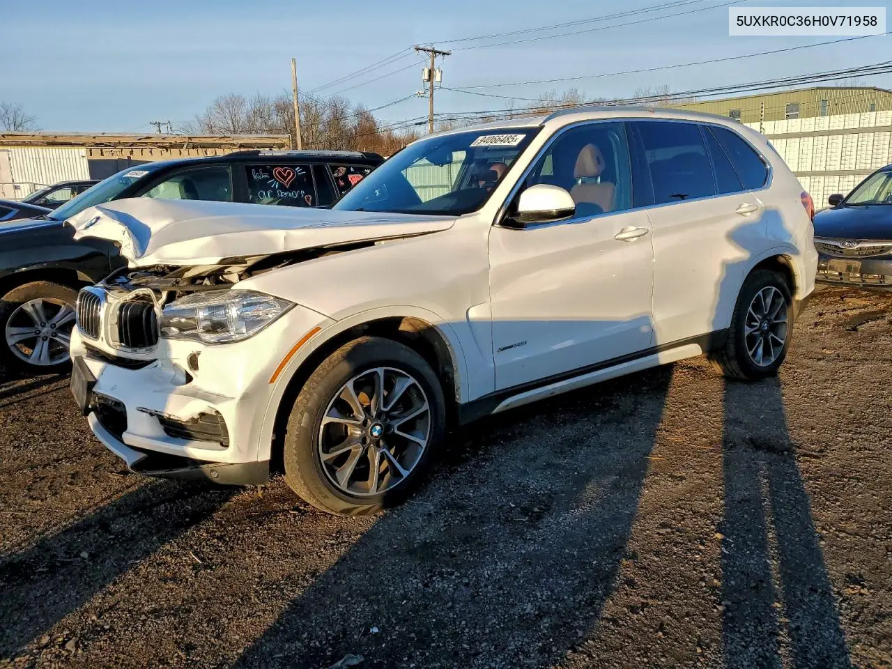 5UXKR0C36H0V71958 2017 BMW X5 xDrive35I