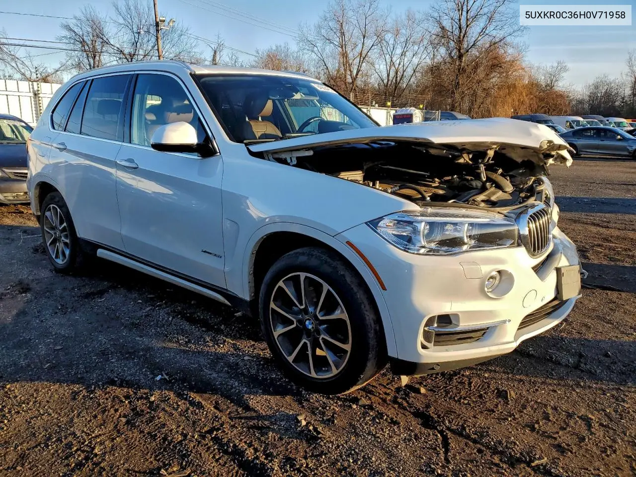 5UXKR0C36H0V71958 2017 BMW X5 xDrive35I