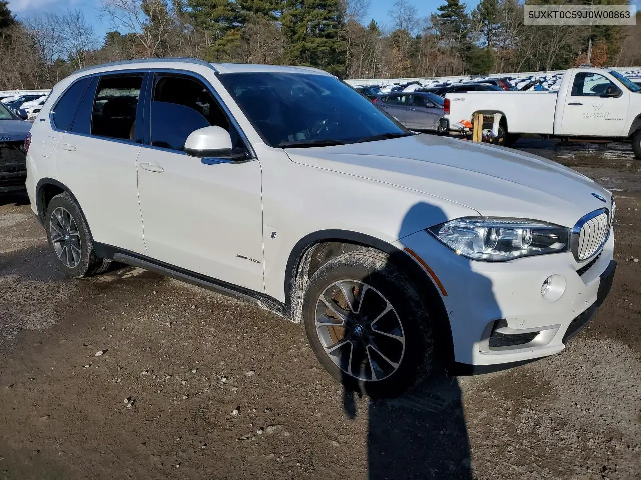 5UXKT0C59J0W00863 2018 BMW X5 Xdr40E