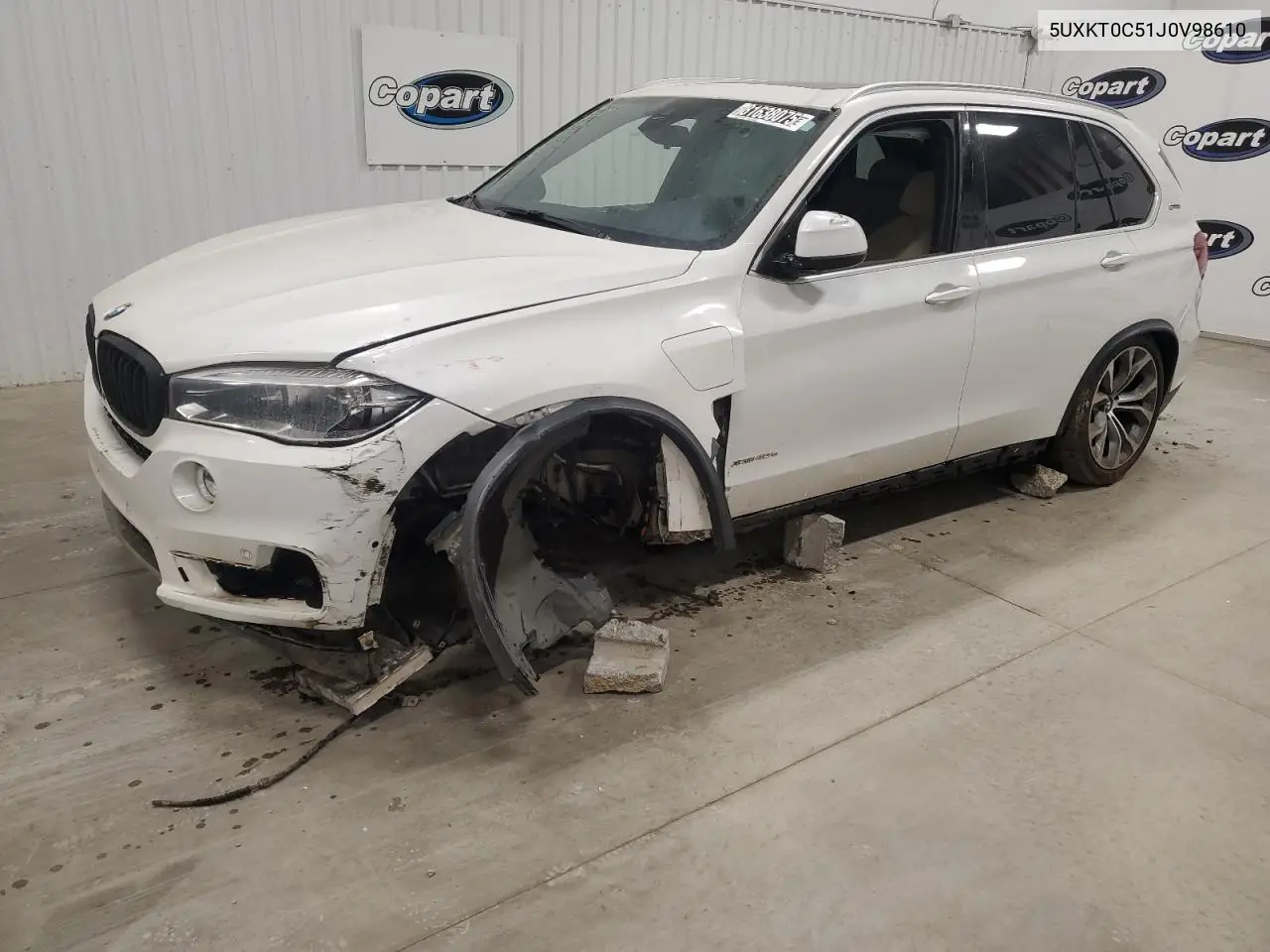 5UXKT0C51J0V98610 2018 BMW X5 Xdr40E