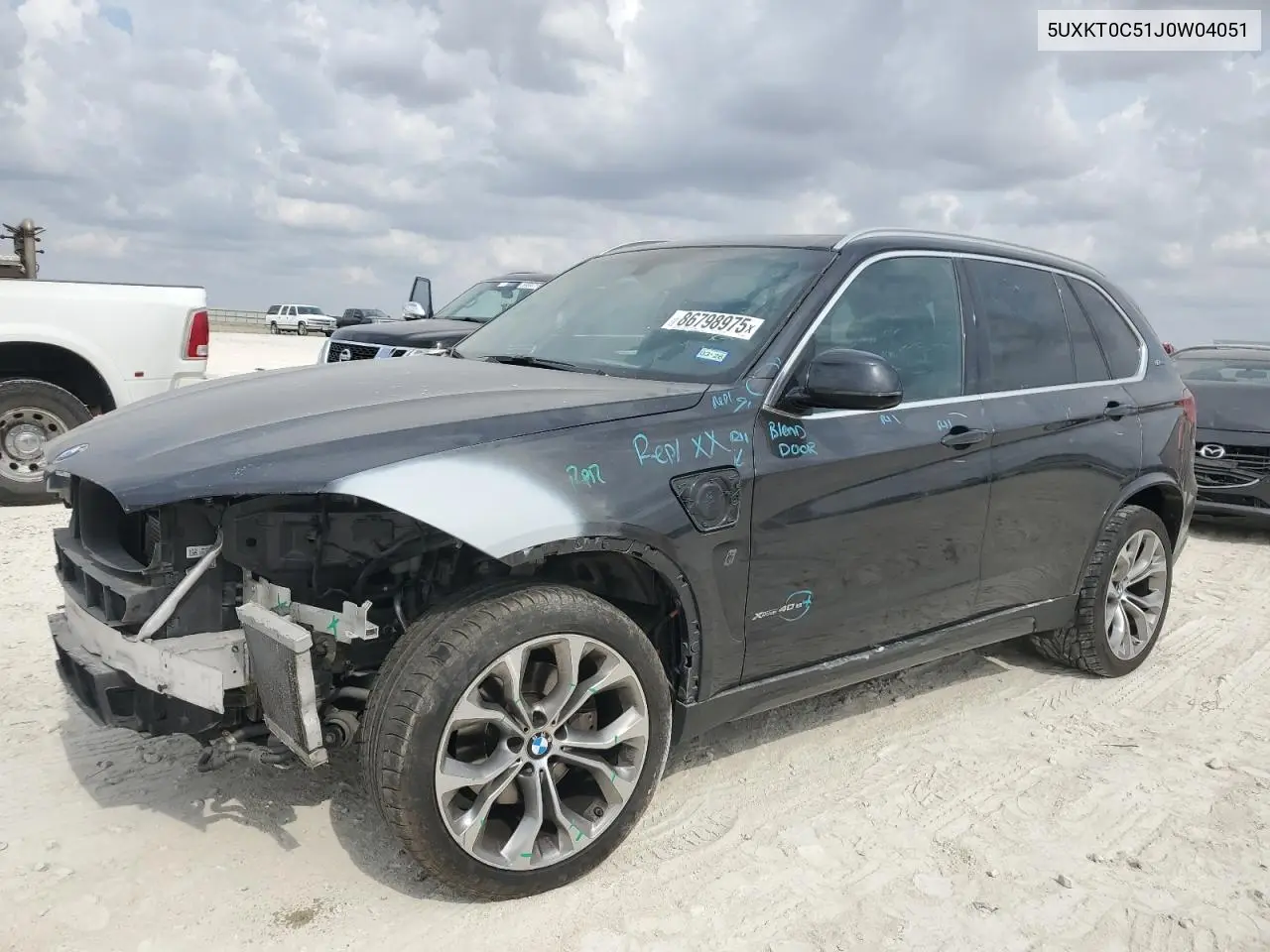 5UXKT0C51J0W04051 2018 BMW X5 Xdr40E