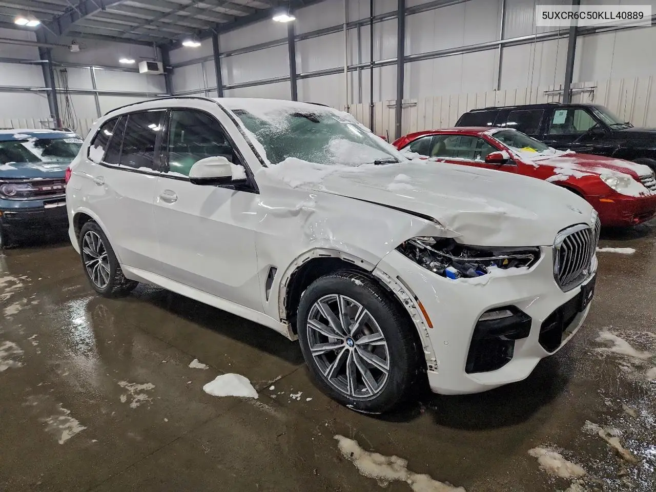5UXCR6C50KLL40889 2019 BMW X5 xDrive40I