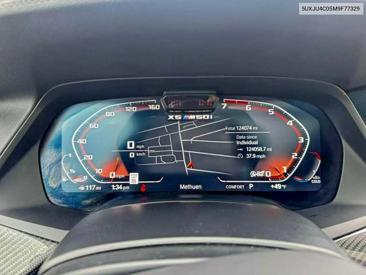 5UXJU4C05M9F77329 2021 BMW X5 M50I