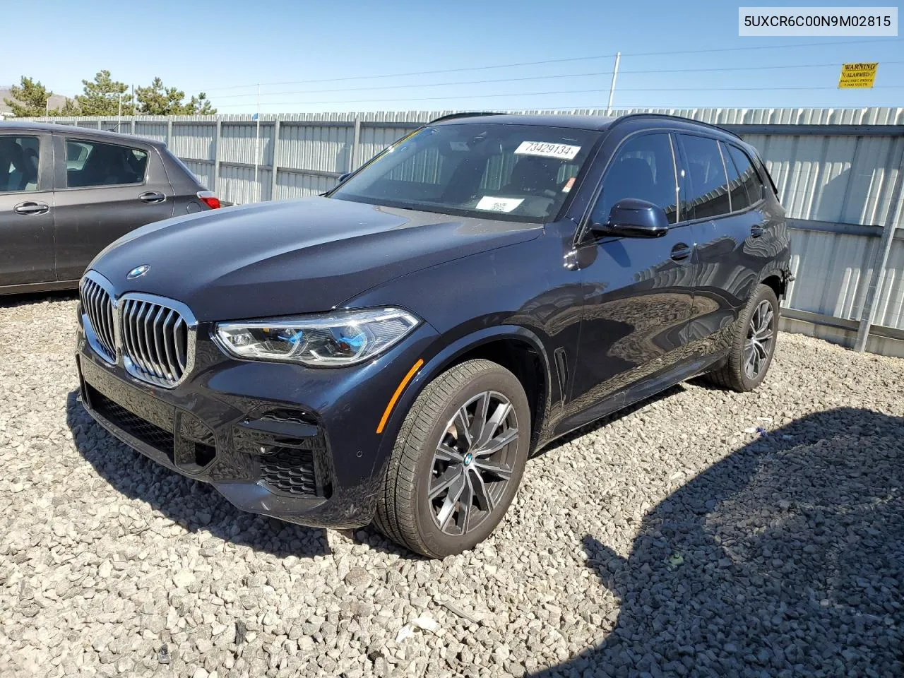 5UXCR6C00N9M02815 2022 BMW X5 xDrive40I