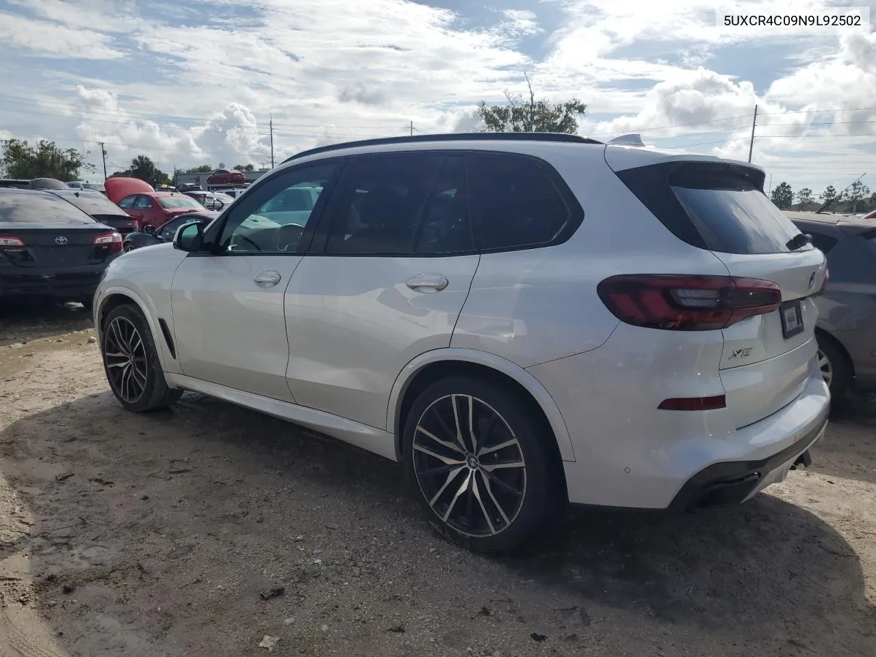 5UXCR4C09N9L92502 2022 BMW X5 Sdrive 40I