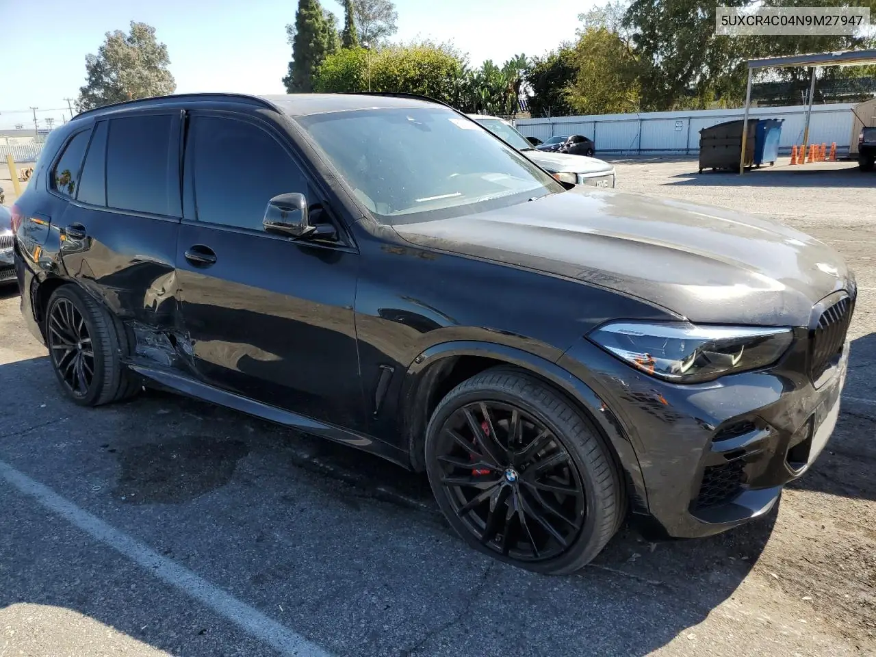 5UXCR4C04N9M27947 2022 BMW X5 Sdrive 40I