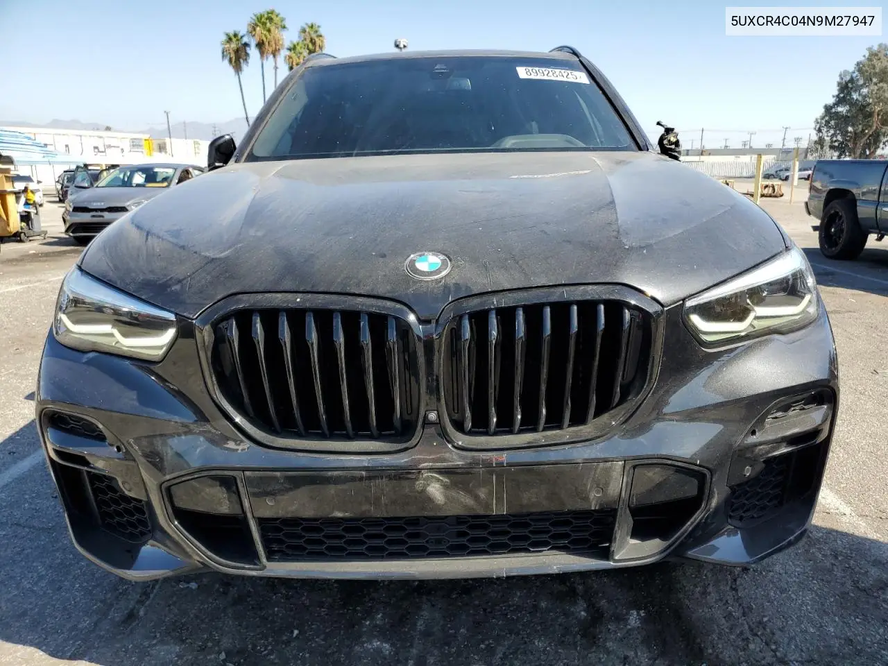 5UXCR4C04N9M27947 2022 BMW X5 Sdrive 40I