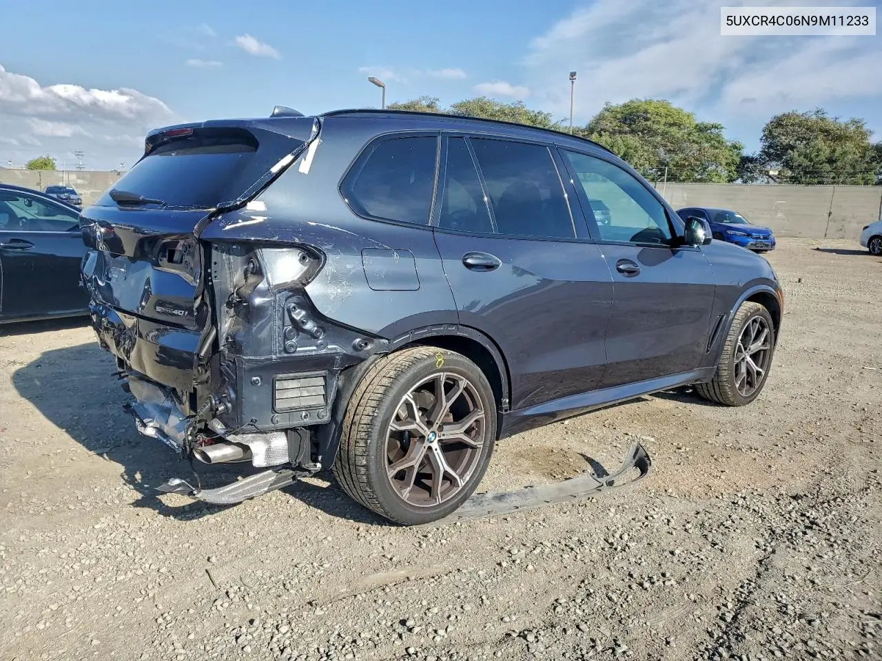 5UXCR4C06N9M11233 2022 BMW X5 Sdrive 40I