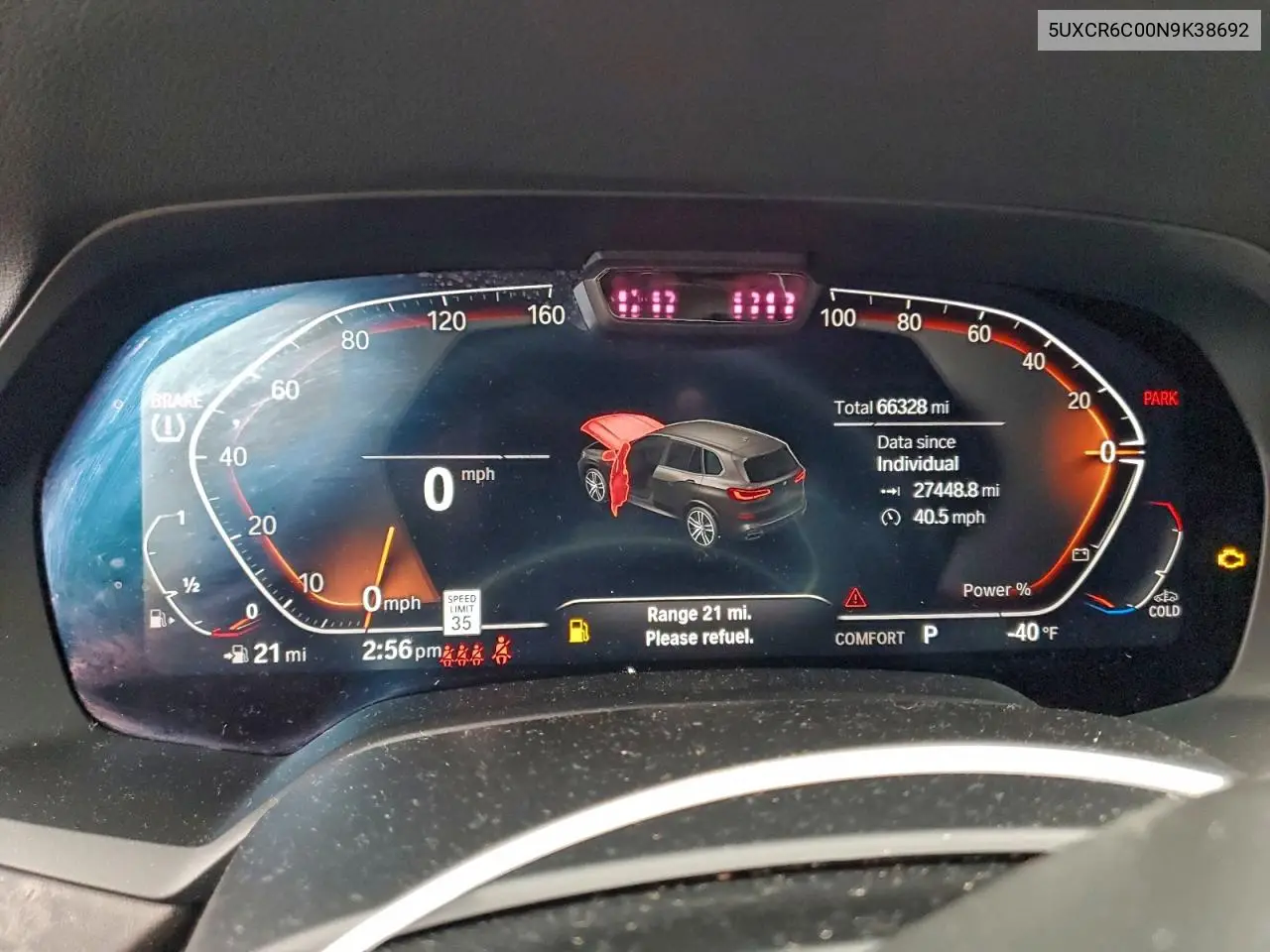 5UXCR6C00N9K38692 2022 BMW X5 xDrive40I