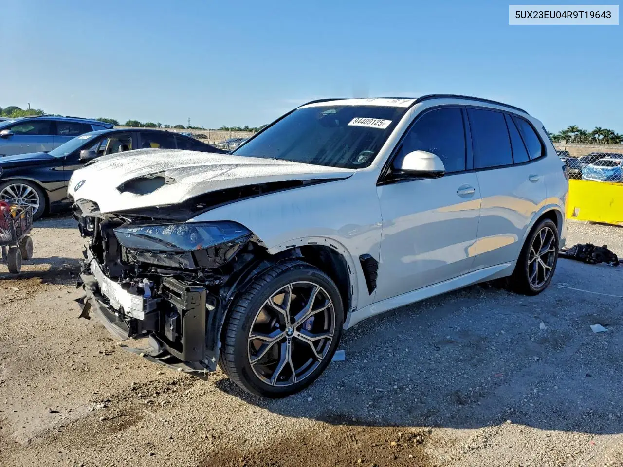 5UX23EU04R9T19643 2024 BMW X5 xDrive40I