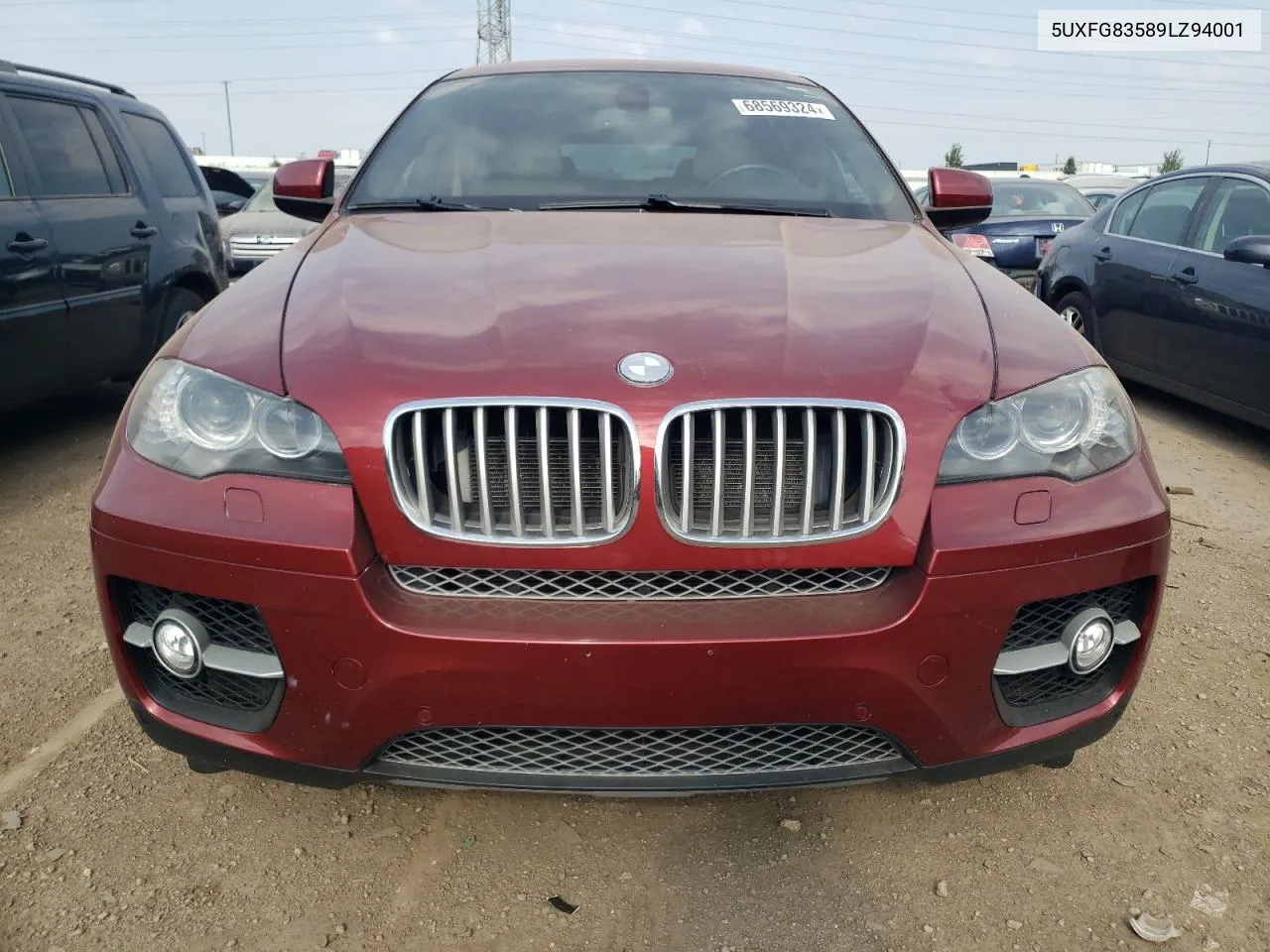 5UXFG83589LZ94001 2009 BMW X6