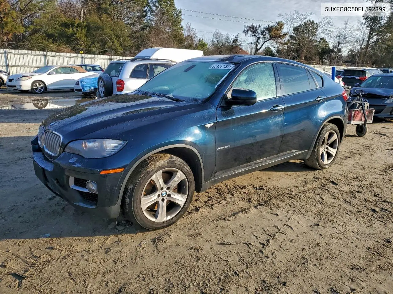 5UXFG8C50EL592399 2014 BMW X6 xDrive50I