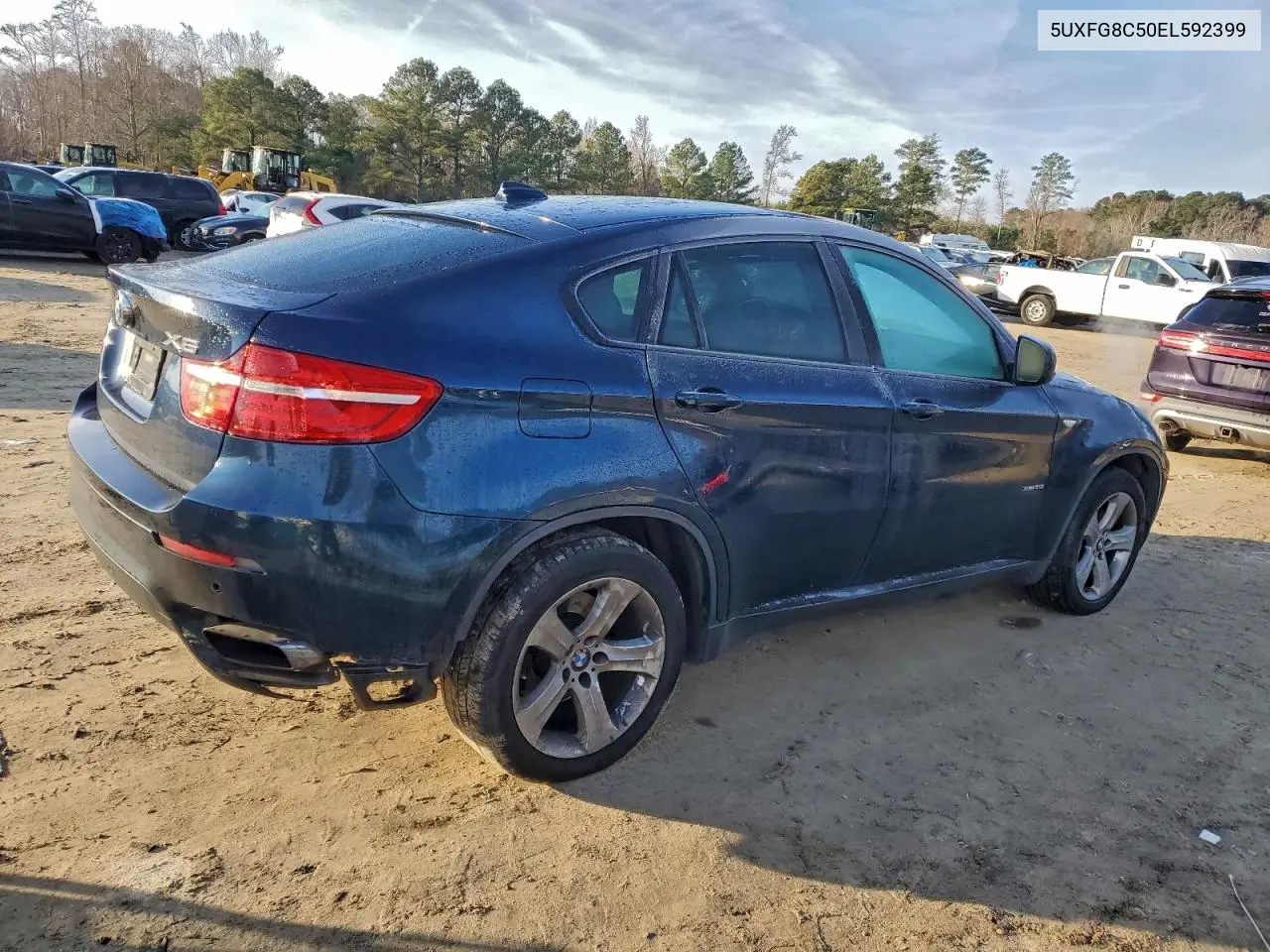 5UXFG8C50EL592399 2014 BMW X6 xDrive50I