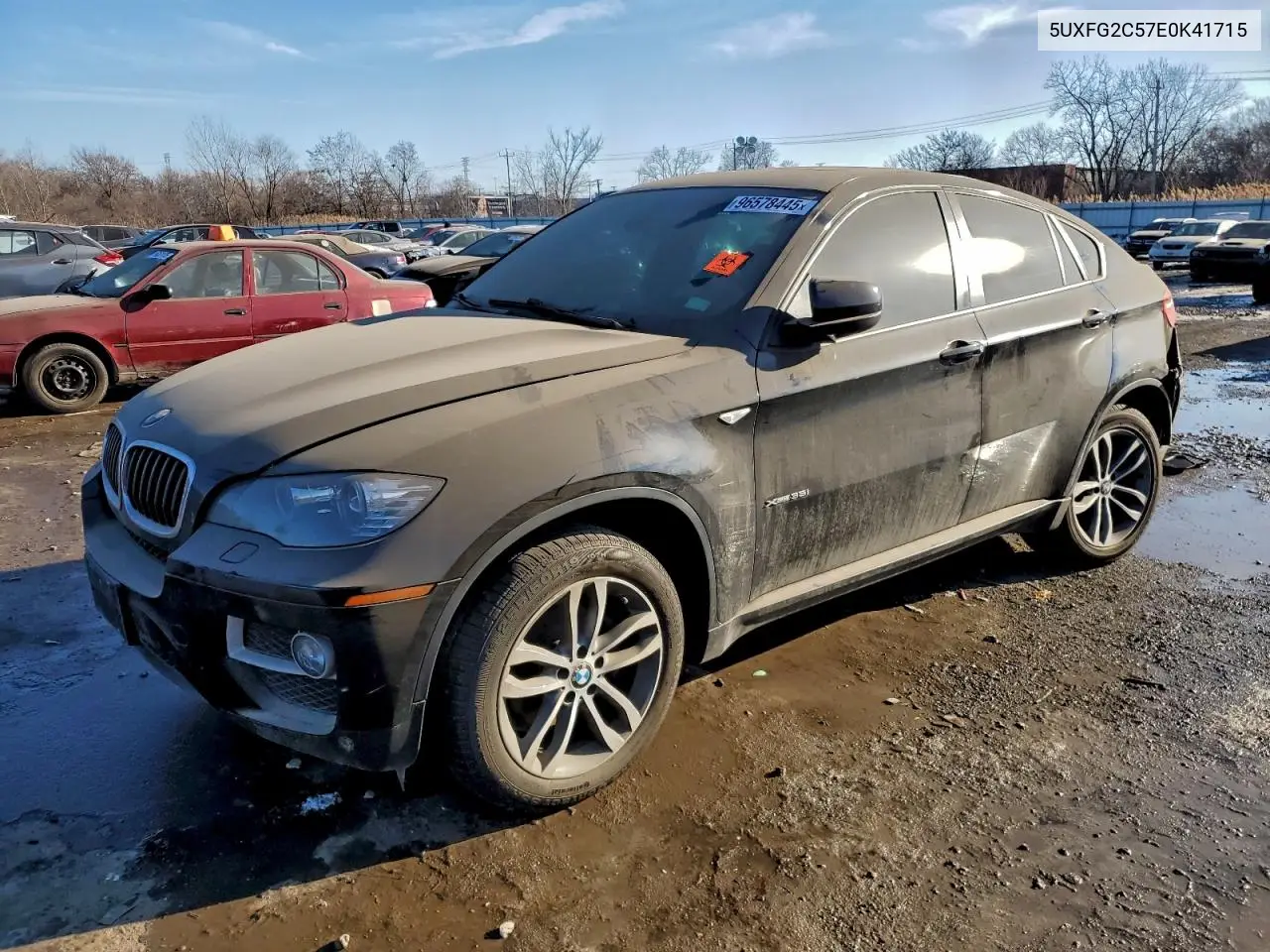 5UXFG2C57E0K41715 2014 BMW X6 xDrive35I