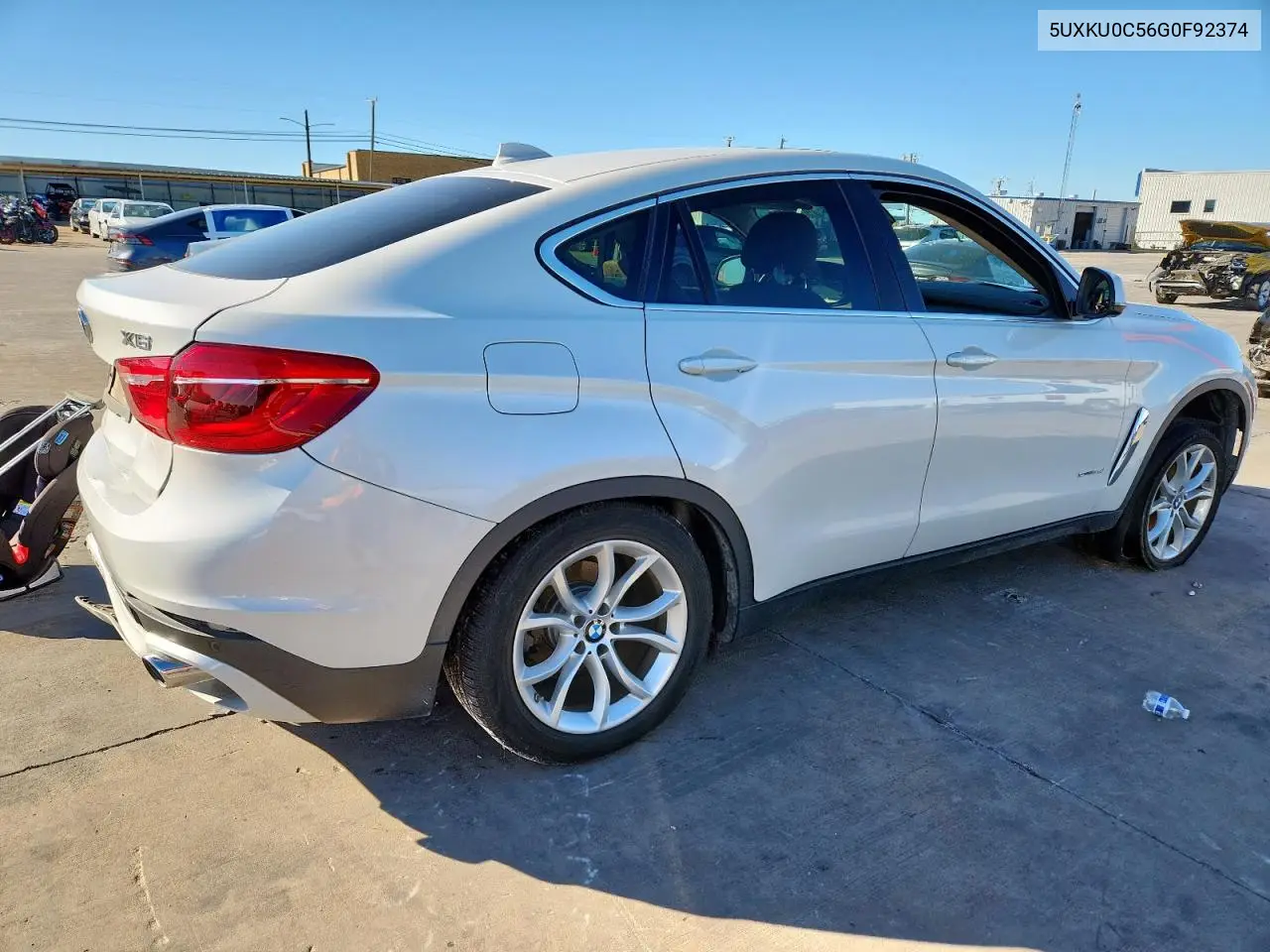 5UXKU0C56G0F92374 2016 BMW X6 Sdrive35I