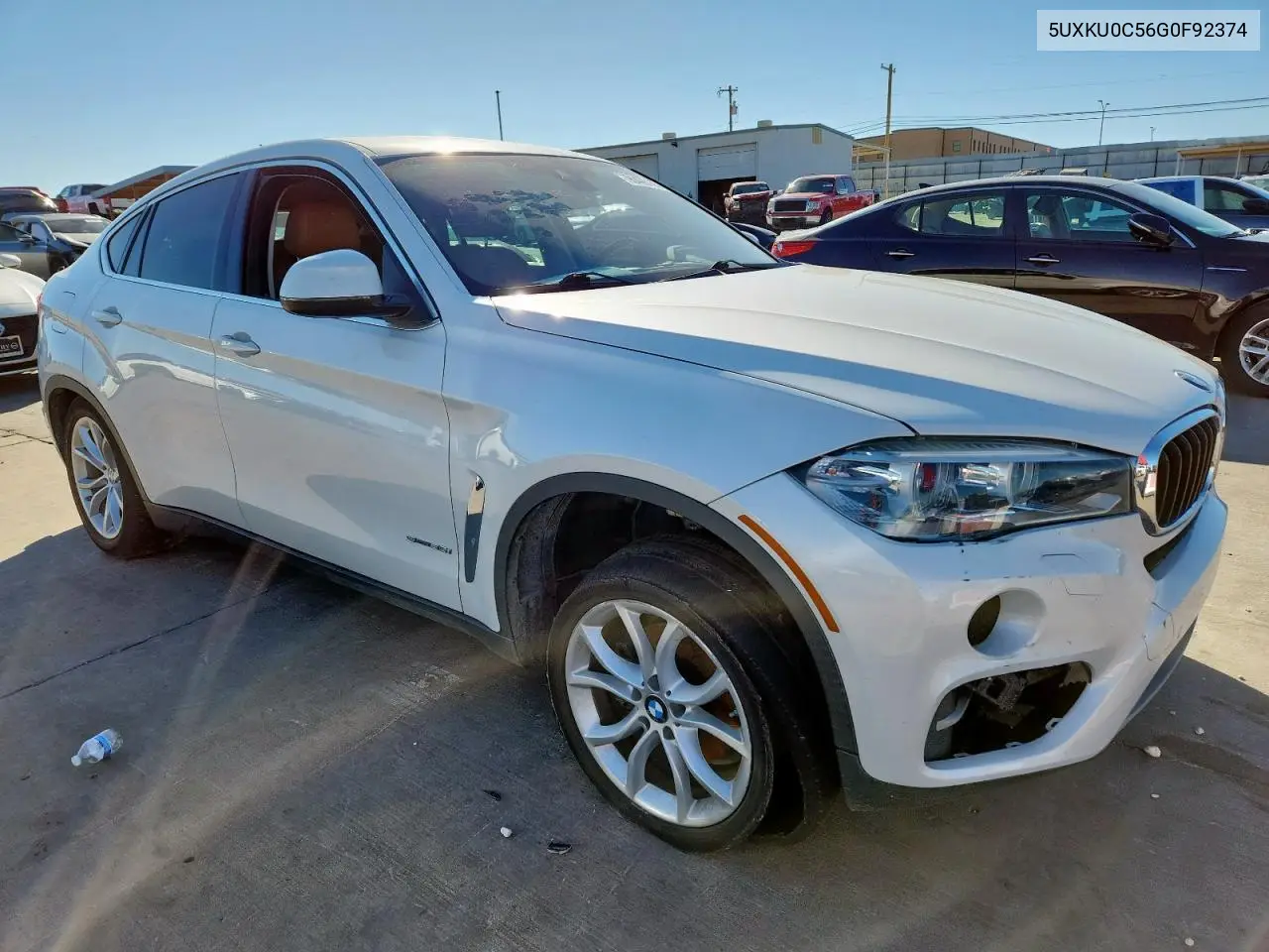 5UXKU0C56G0F92374 2016 BMW X6 Sdrive35I