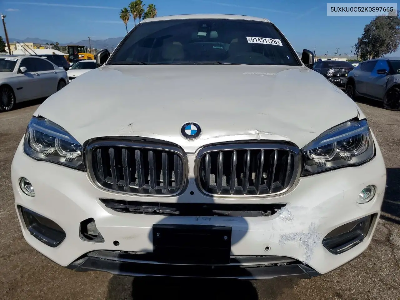 5UXKU0C52K0S97665 2019 BMW X6 Sdrive35I