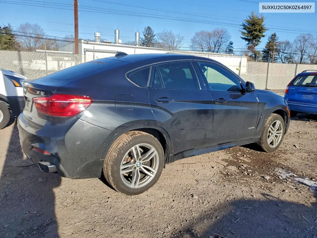 5UXKU2C50K0Z64597 2019 BMW X6 xDrive35I