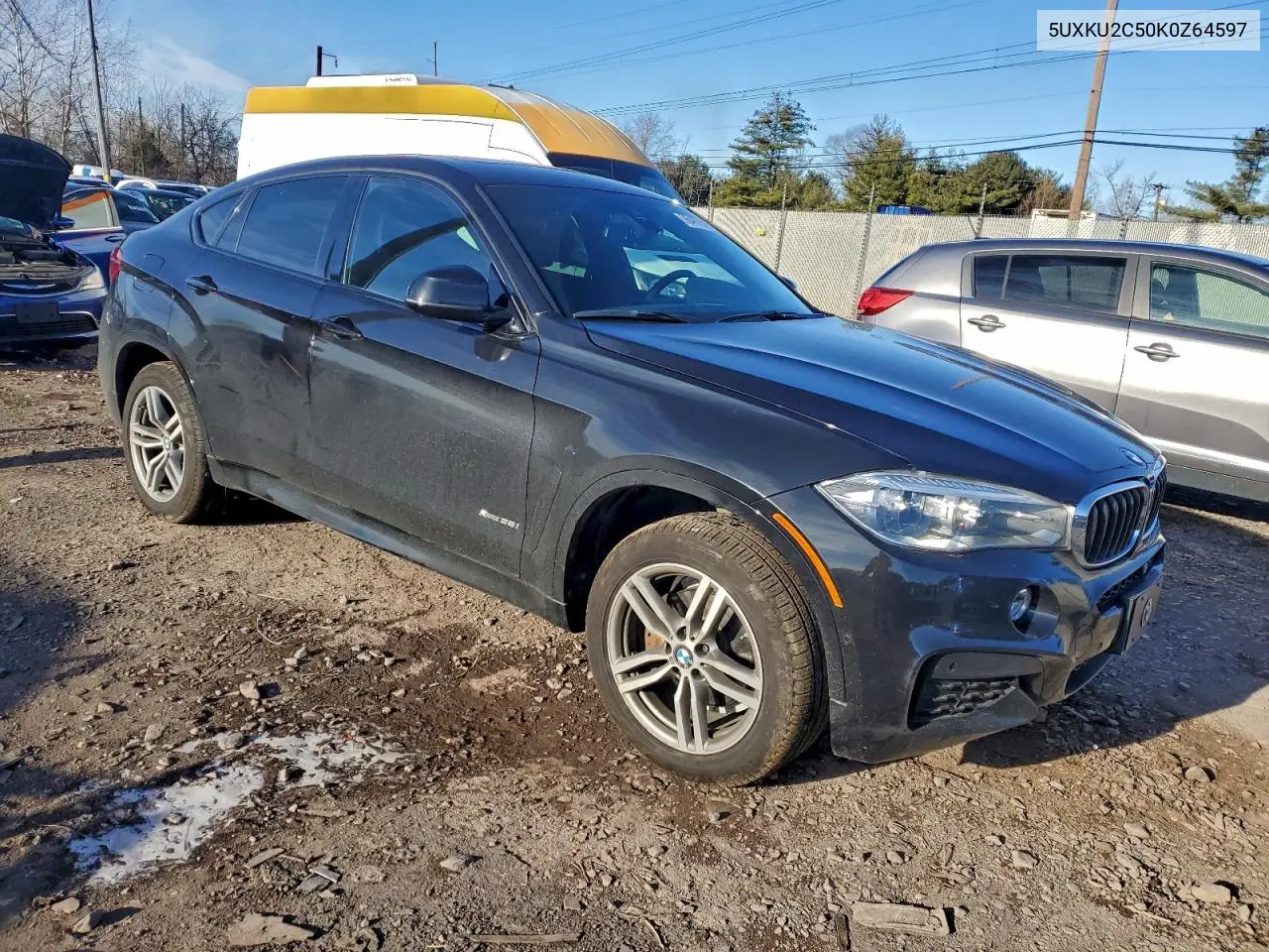 5UXKU2C50K0Z64597 2019 BMW X6 xDrive35I