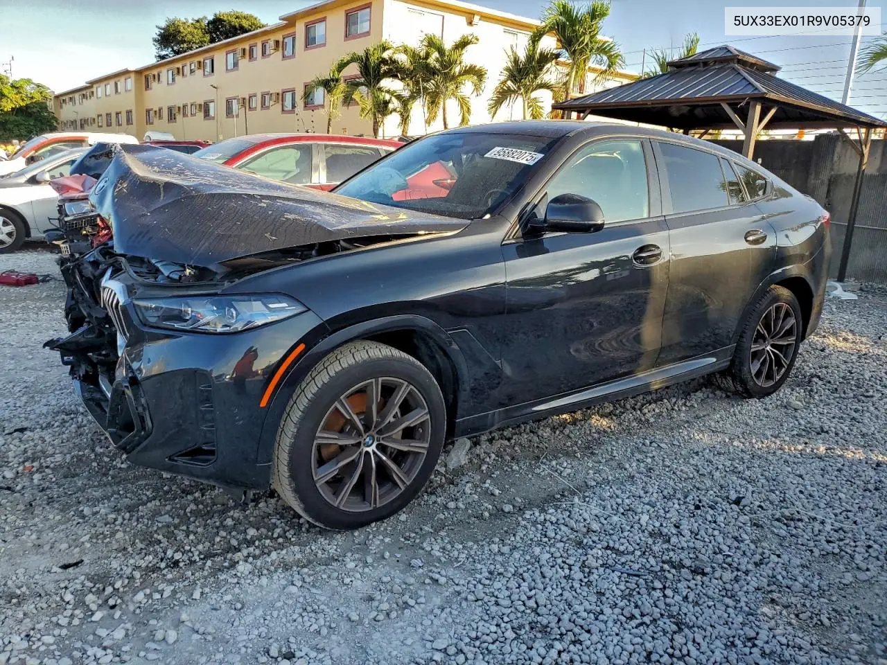 5UX33EX01R9V05379 2024 BMW X6 xDrive40I