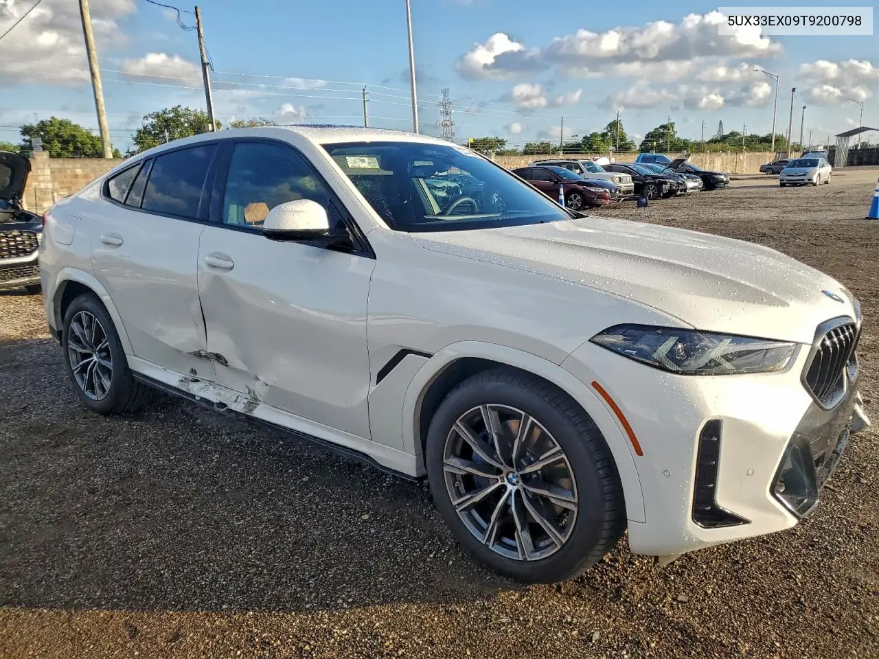 5UX33EX09T9200798 2026 BMW X6 xDrive40I