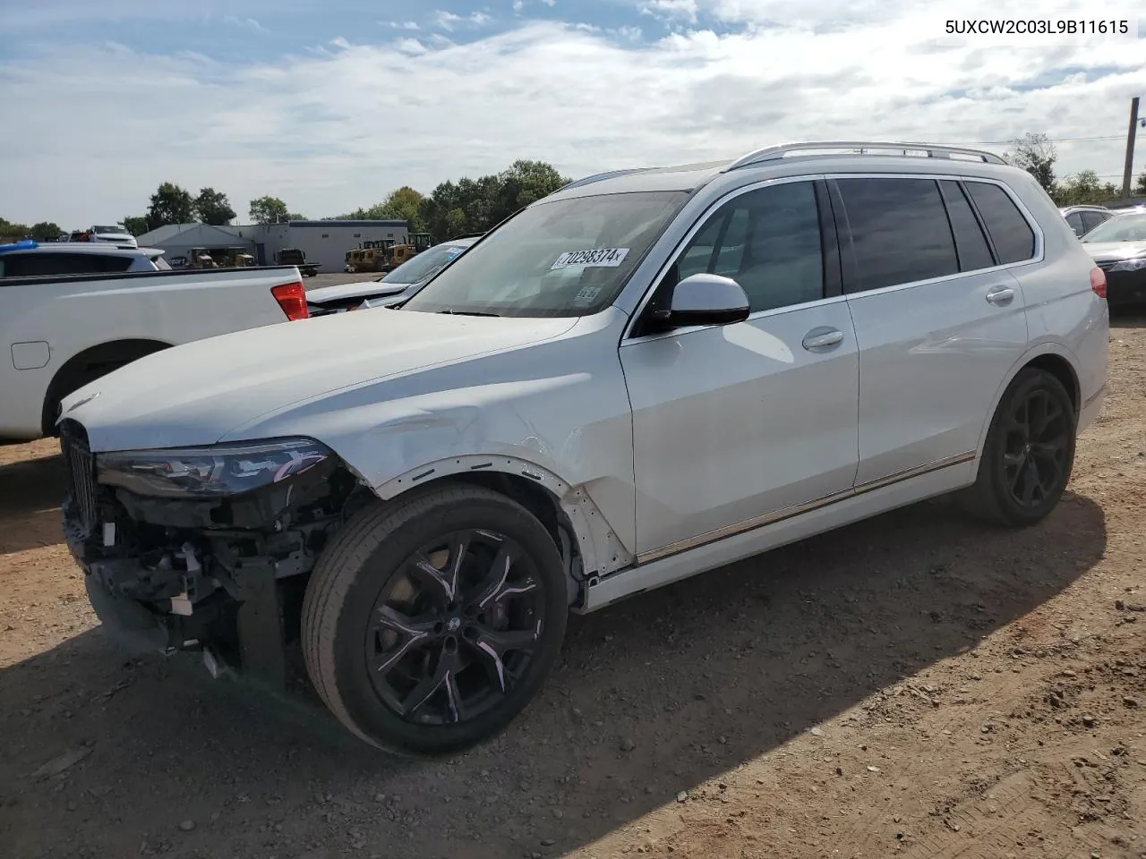 5UXCW2C03L9B11615 2020 BMW X7 xDrive40I