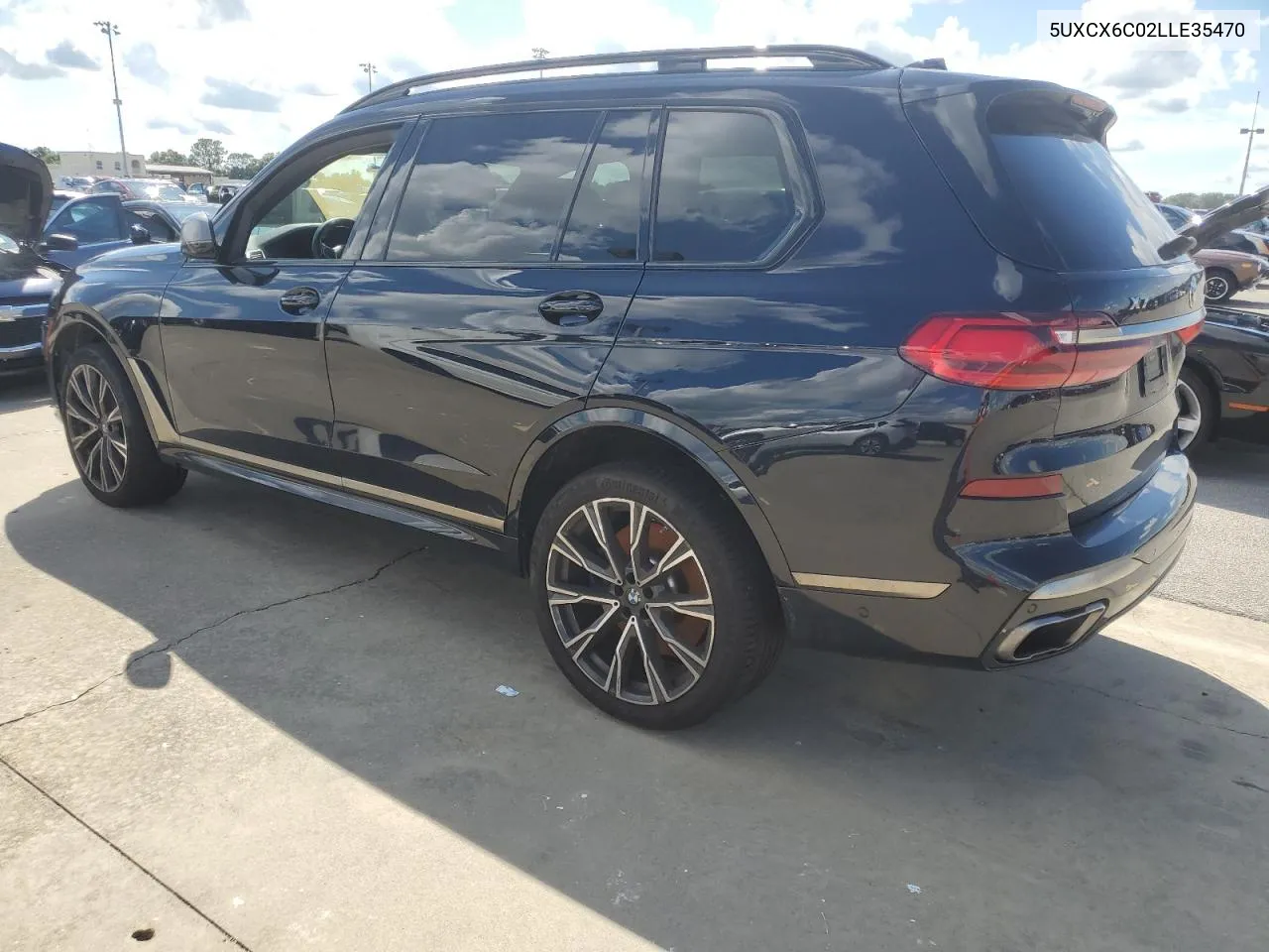 5UXCX6C02LLE35470 2020 BMW X7 M50I