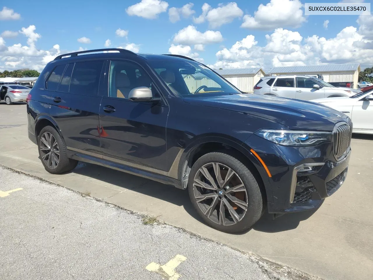 5UXCX6C02LLE35470 2020 BMW X7 M50I