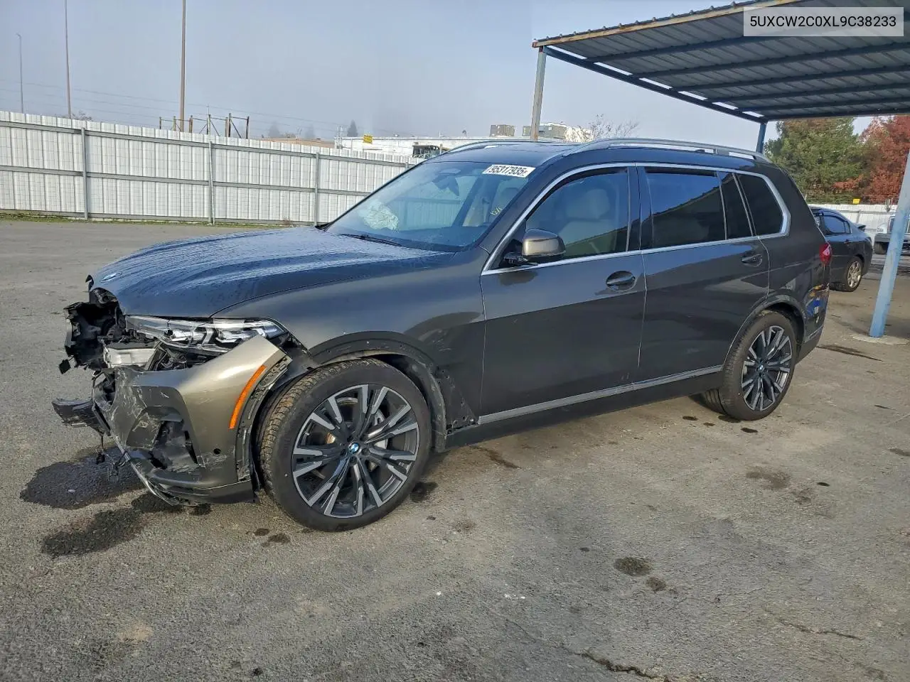 5UXCW2C0XL9C38233 2020 BMW X7 xDrive40I