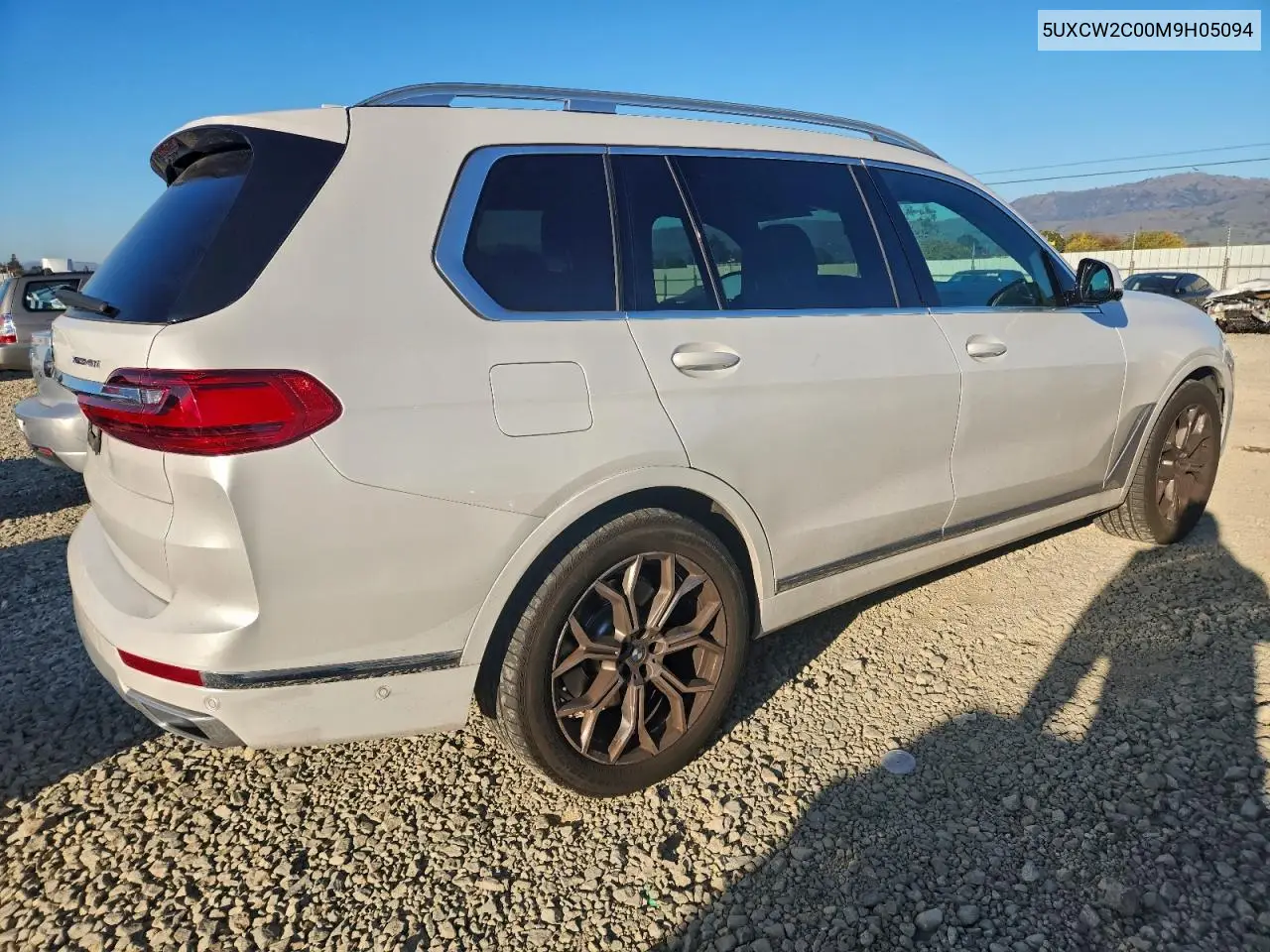 5UXCW2C00M9H05094 2021 BMW X7 xDrive40I