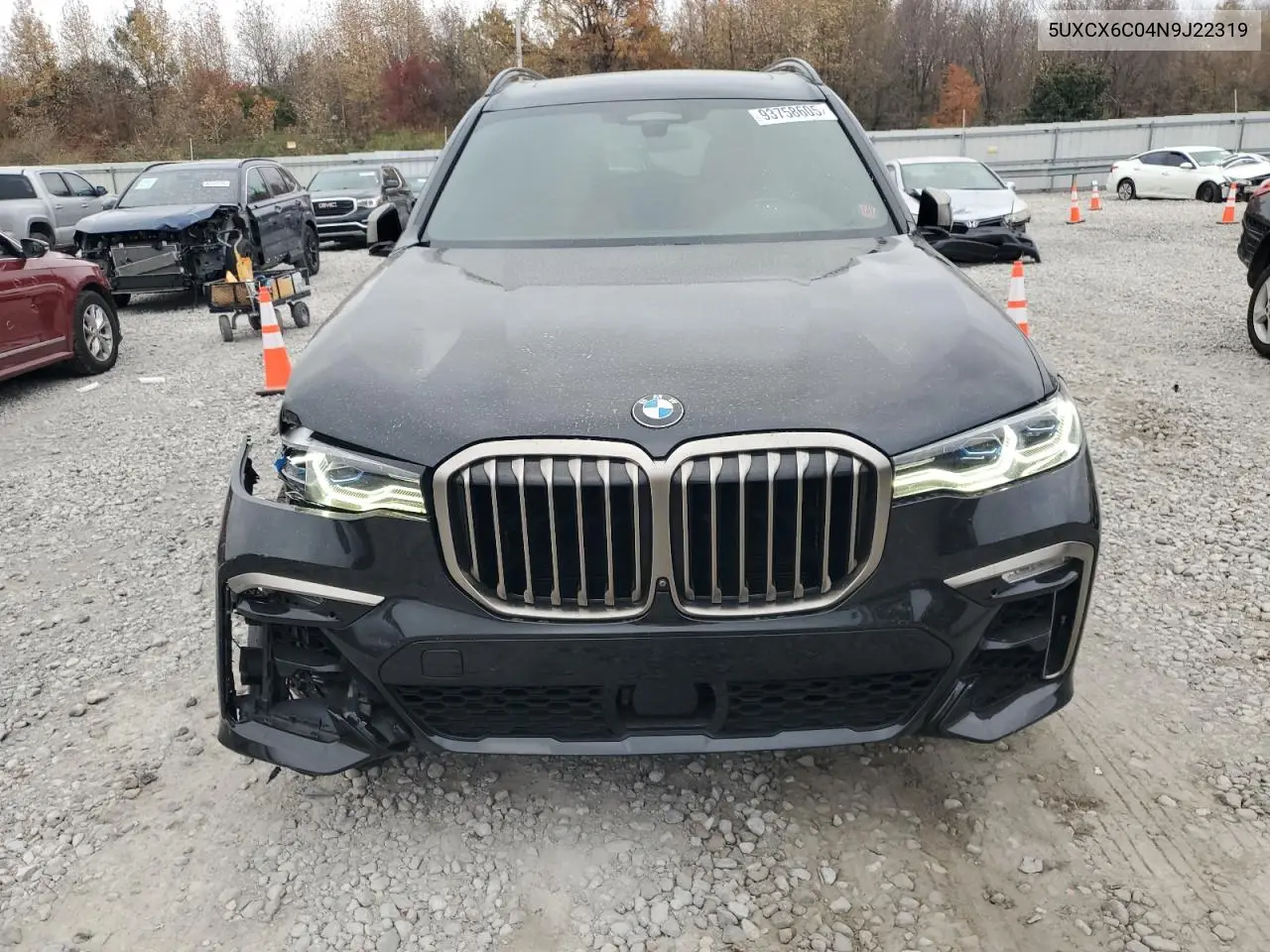 5UXCX6C04N9J22319 2022 BMW X7 M50I